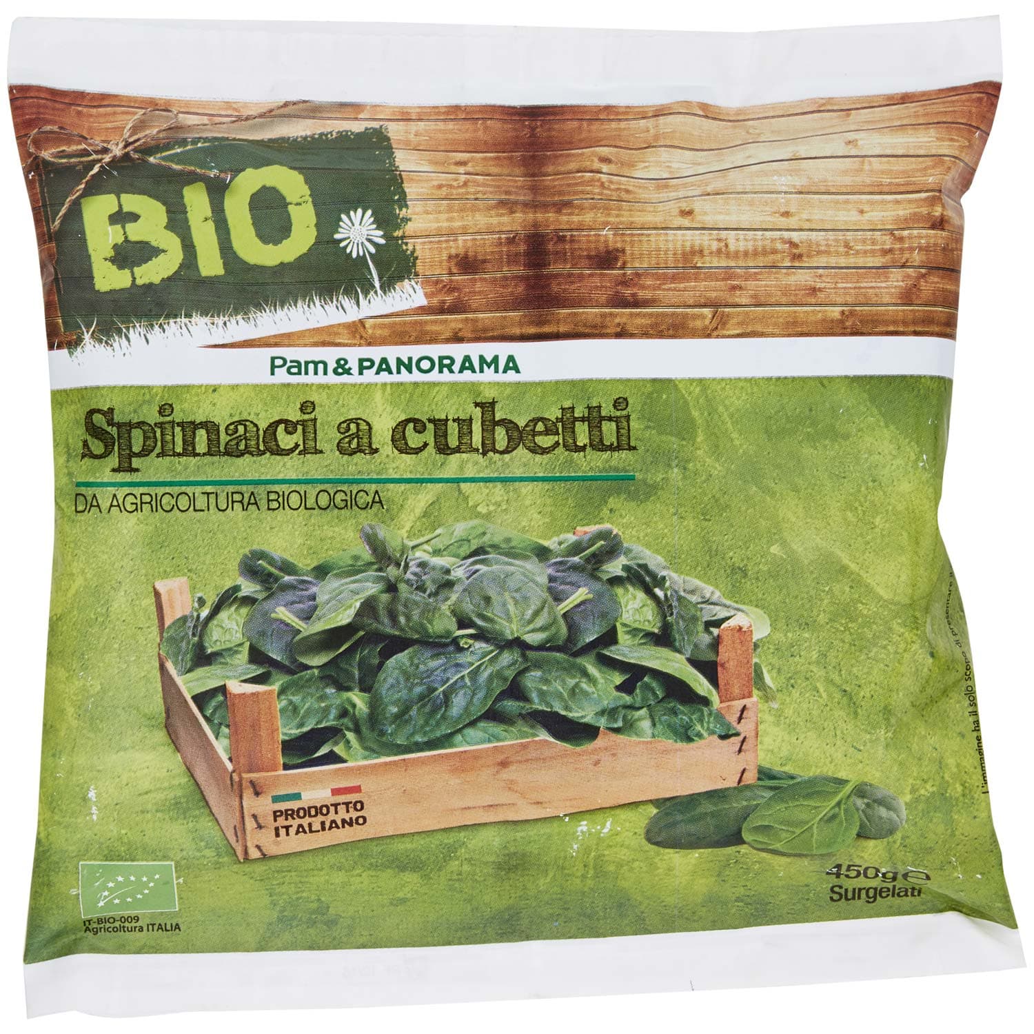 BIO Spinaci a cubetti Surgelati 450 g – immagine 3