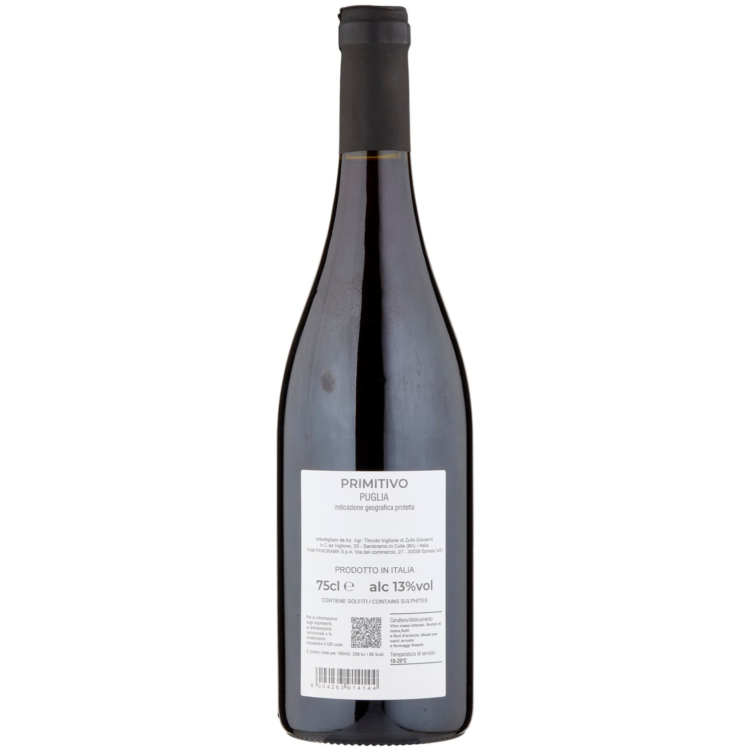 Preula del Levante Primitivo Puglia IGP 75 cl – immagine 5