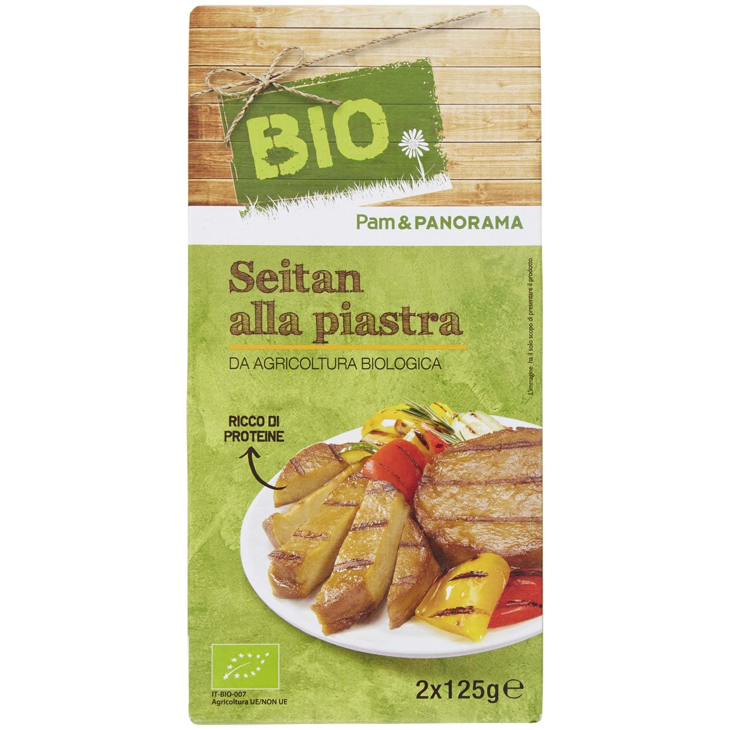 BIO Seitan alla piastra 250g (125g x 2) – immagine 3