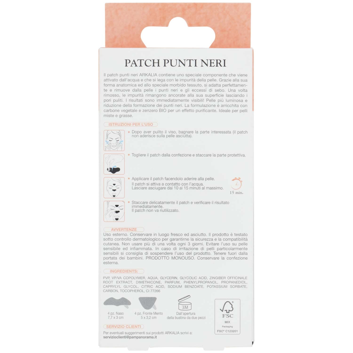 ARKALIA Patch punti neri per fronte - naso - mento 8pz – immagine 5