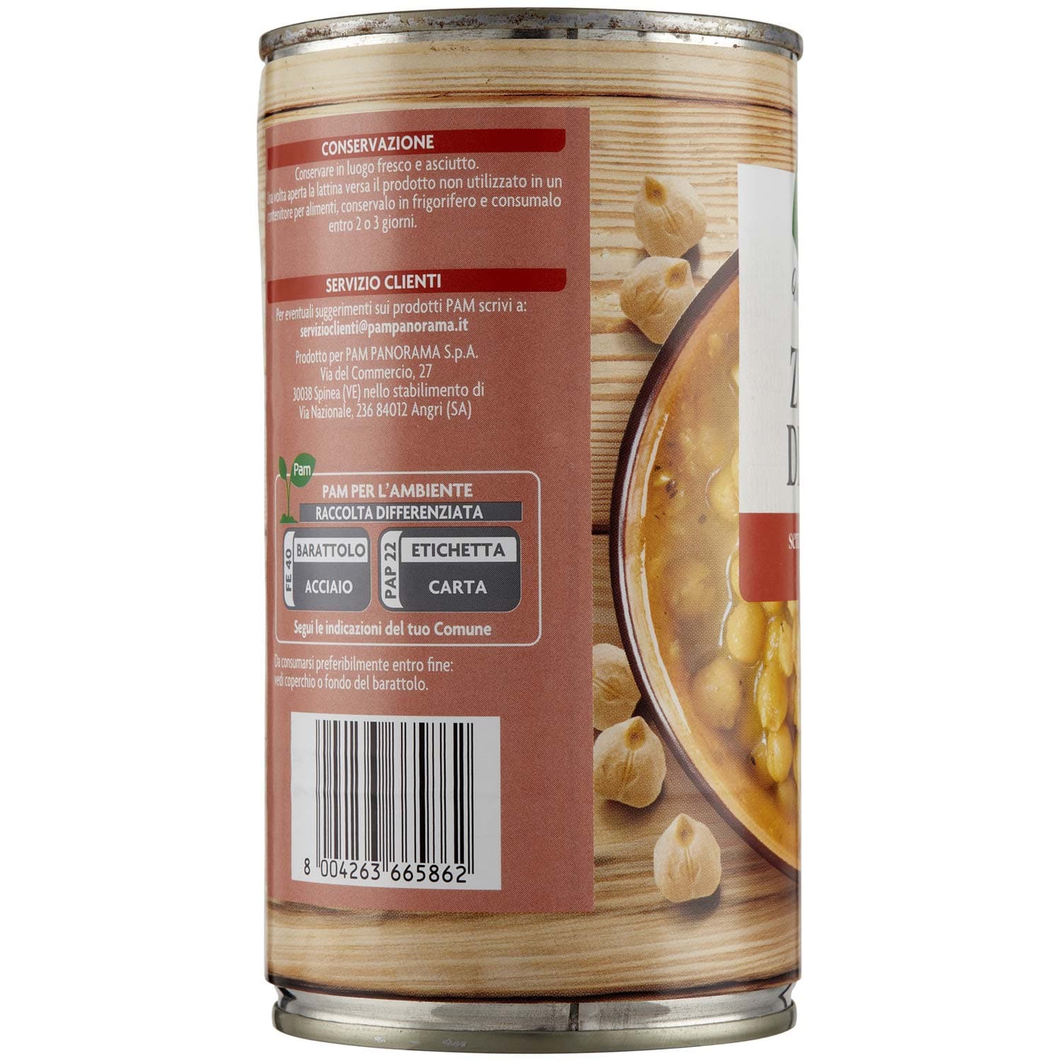 PAM PANORAMA Zuppa di Ceci 500 g – immagine 4
