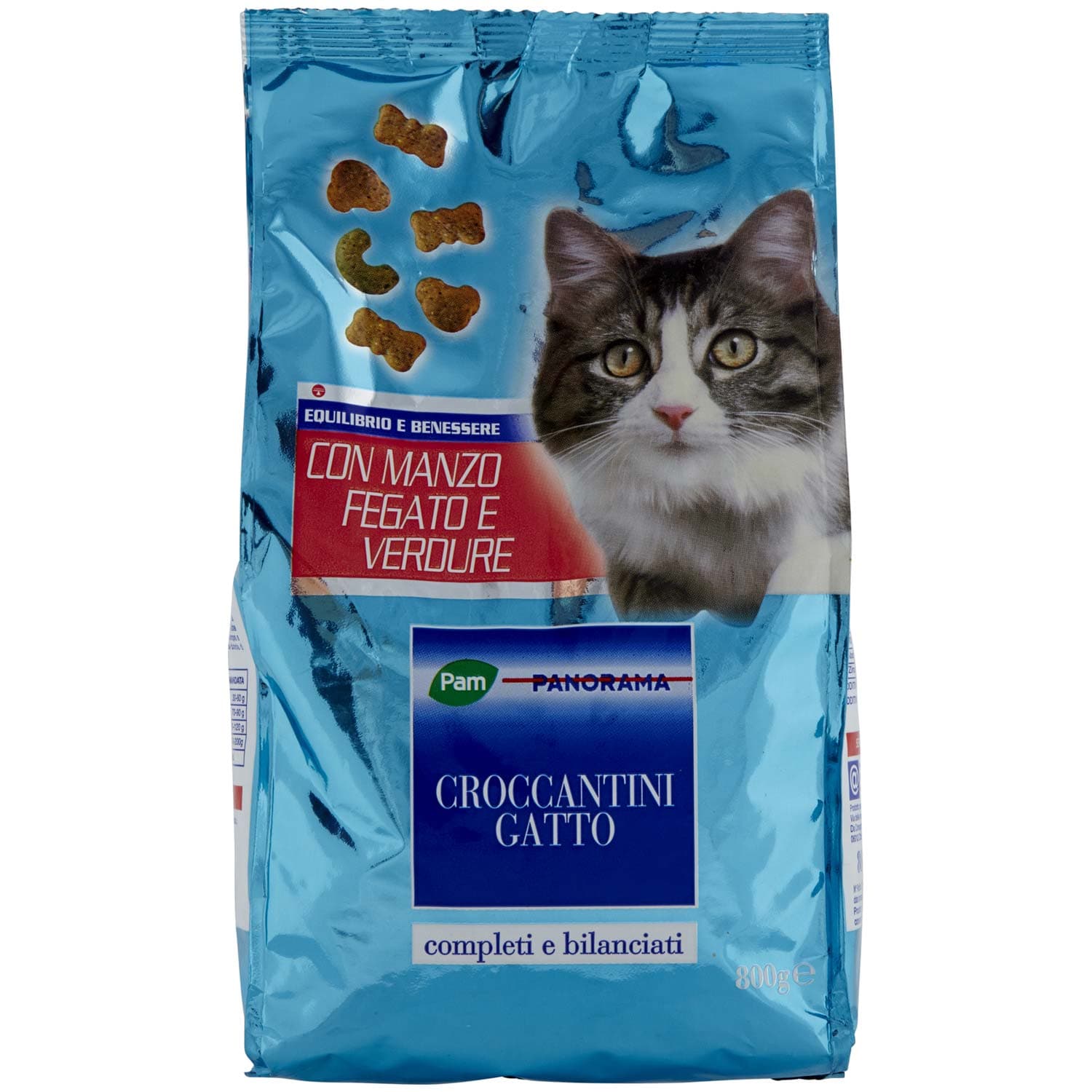 PAM PANORAMA Croccantini Gatto con Manzo Fegato e Verdure 800 g – immagine 5