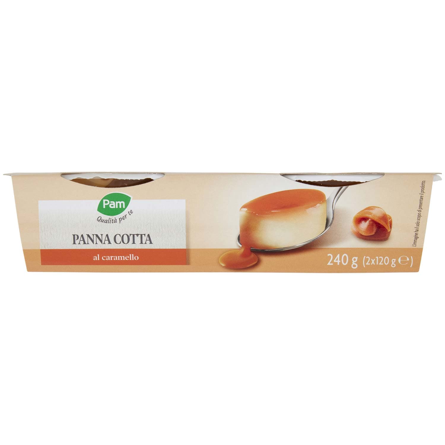 PAM PANORAMA Panna Cotta al Caramello 240g (120g x 2) – immagine 7