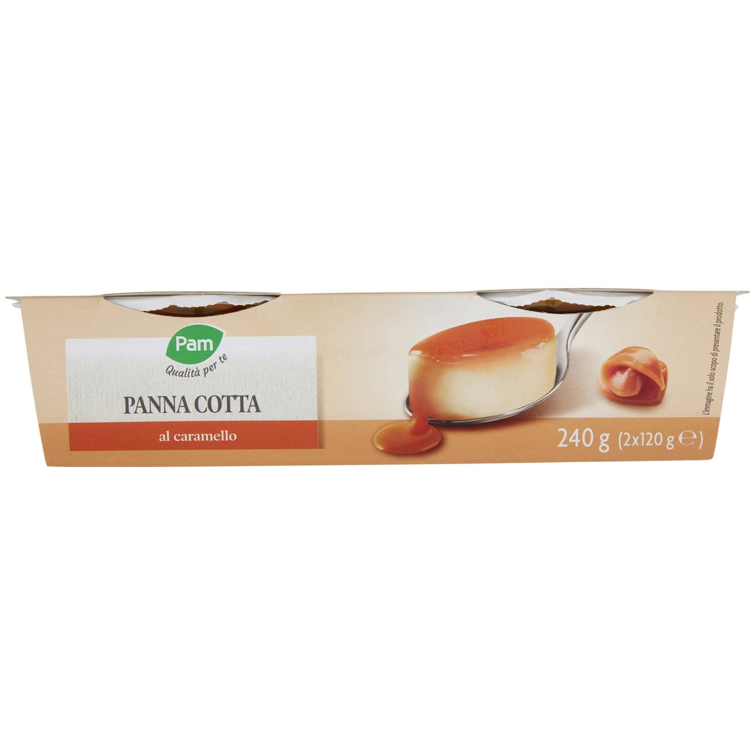 PAM PANORAMA Panna Cotta al Caramello 240g (120g x 2) – immagine 8
