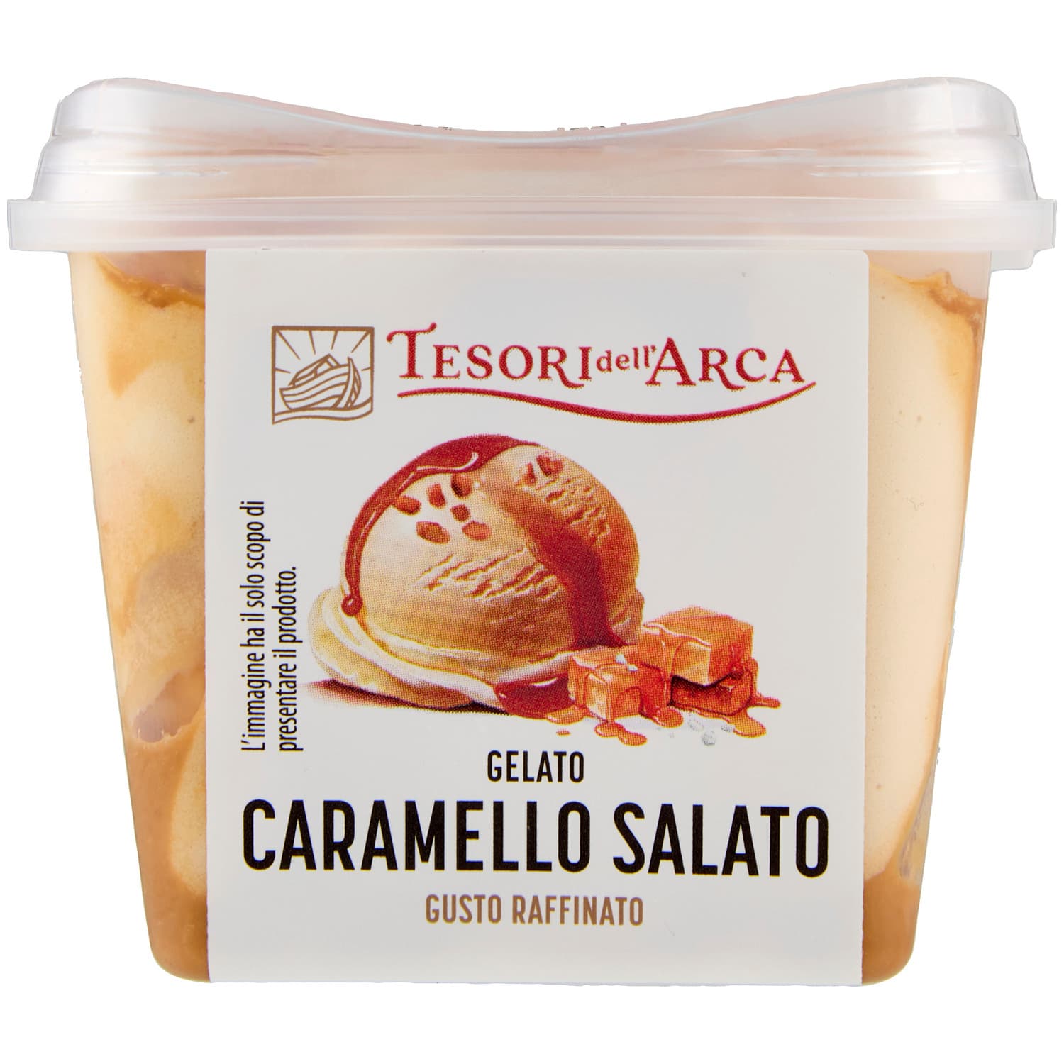 TESORI DELL'ARCA Gelato Caramello Salato 80 g – immagine 3