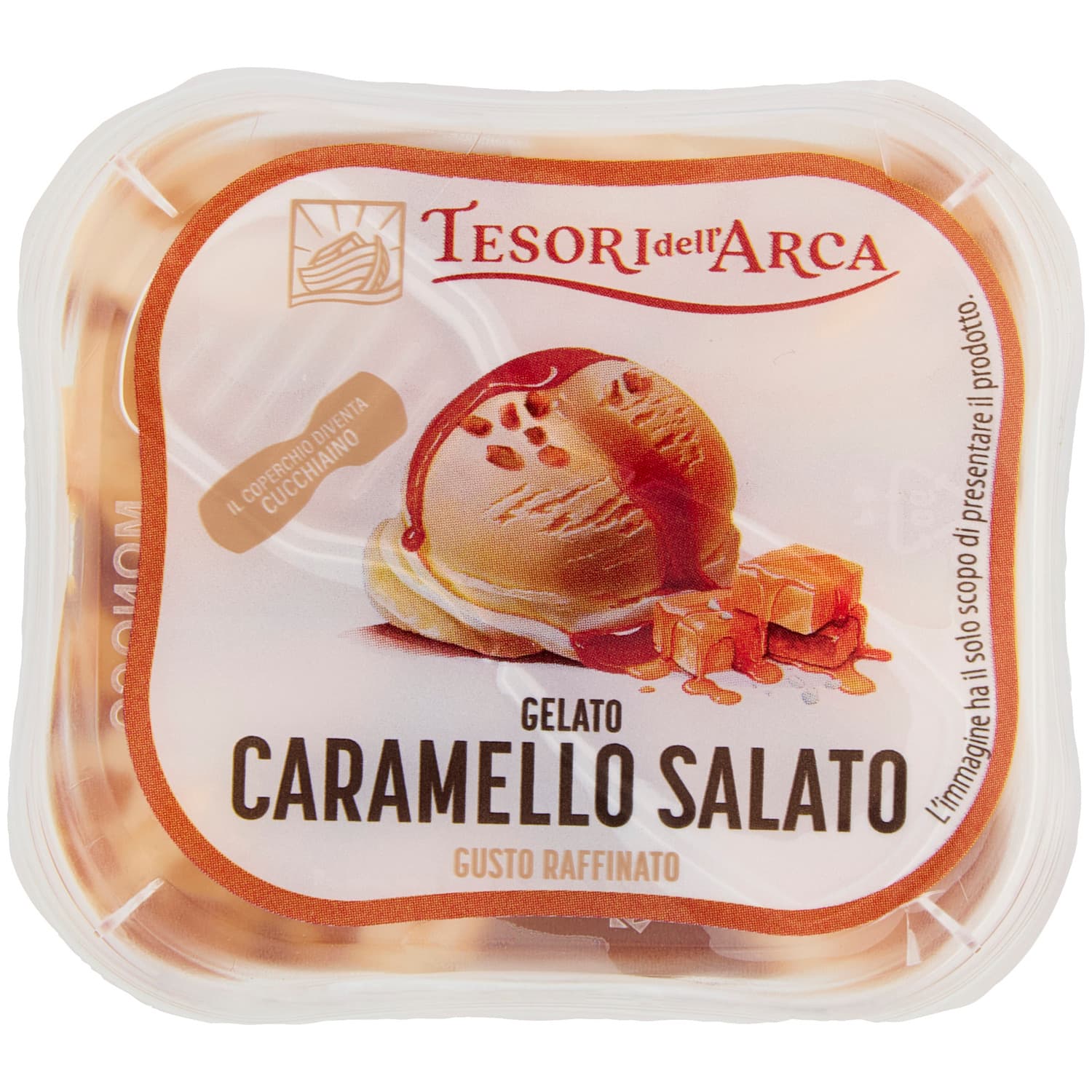 TESORI DELL'ARCA Gelato Caramello Salato 80 g – immagine 7