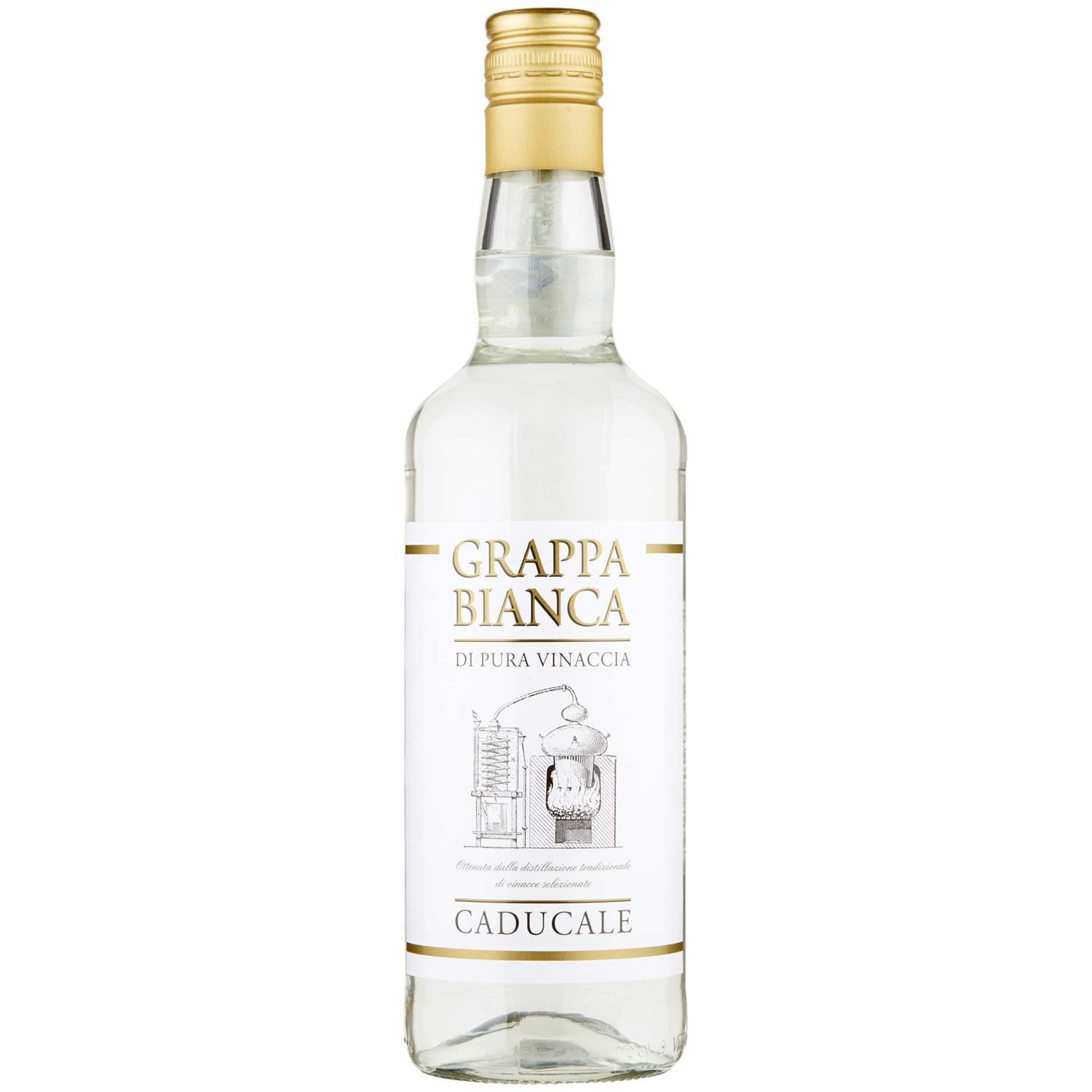 Caducale Grappa Bianca di Pura Vinaccia 0,70 l – immagine 3