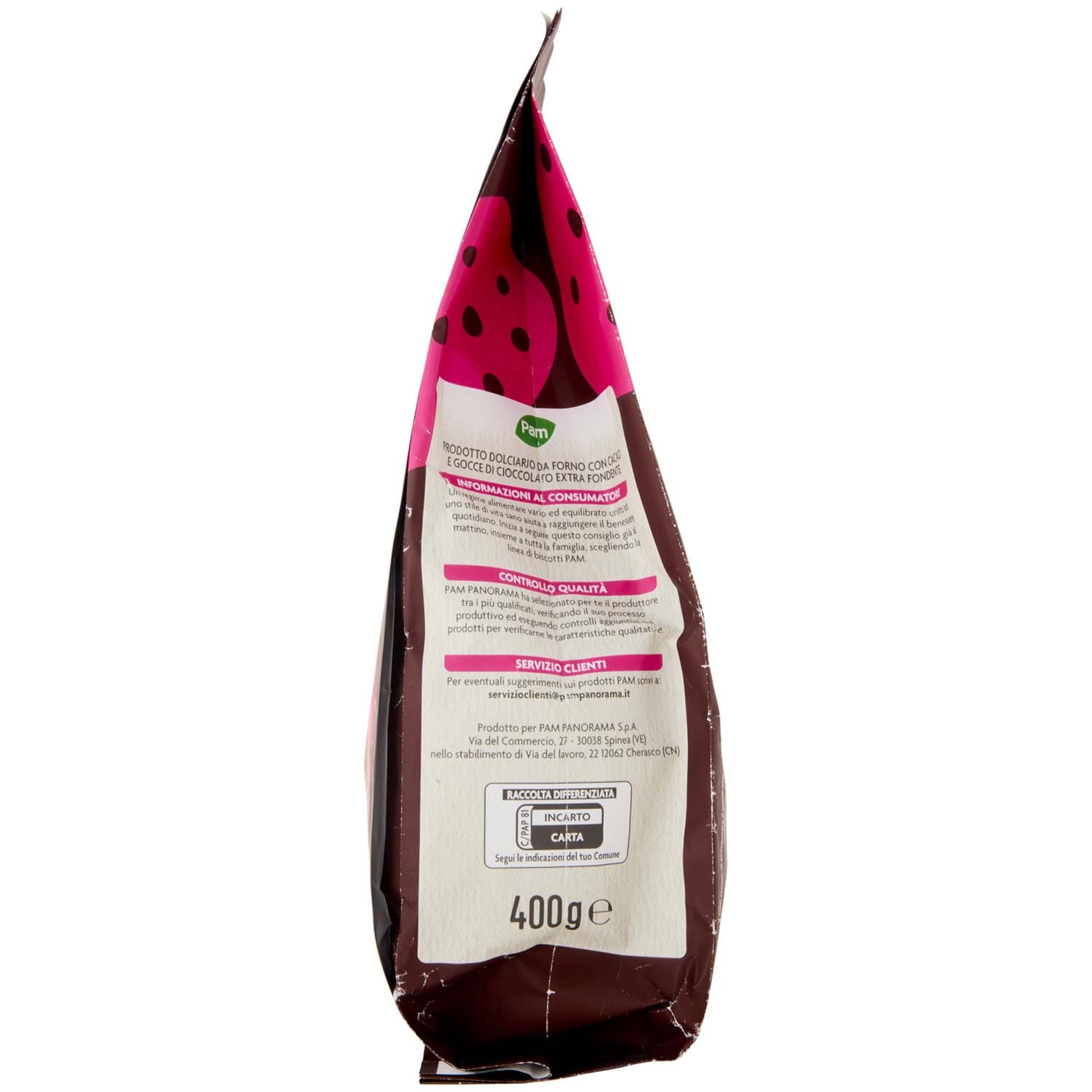 PAM Frollini Gocce di Cioccolato con gocce di cioccolato extrafondenti 400 g – immagine 4
