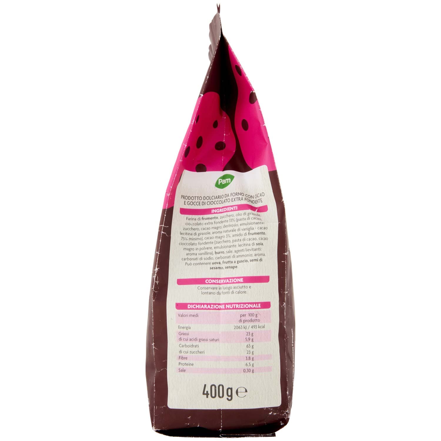 PAM Frollini Gocce di Cioccolato con gocce di cioccolato extrafondenti 400 g – immagine 6
