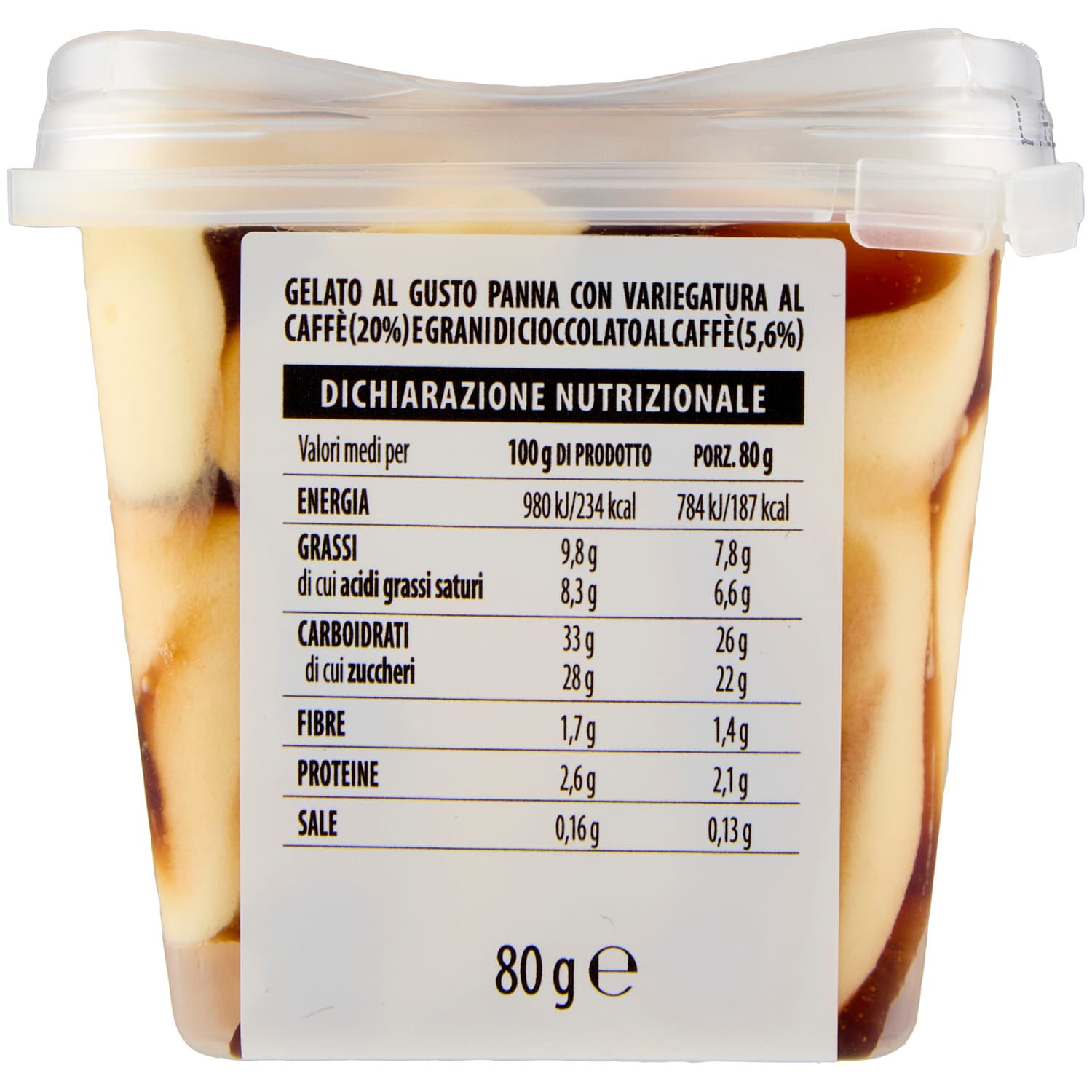 TESORI DELL'ARCA Affogato Caffè 80 g – immagine 4