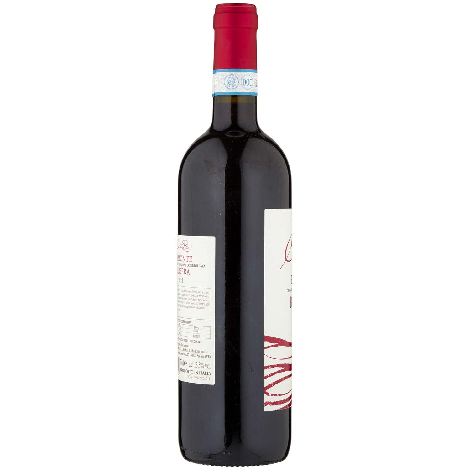 Cà del Plin Piemonte DOC Barbera 75 cl – immagine 4