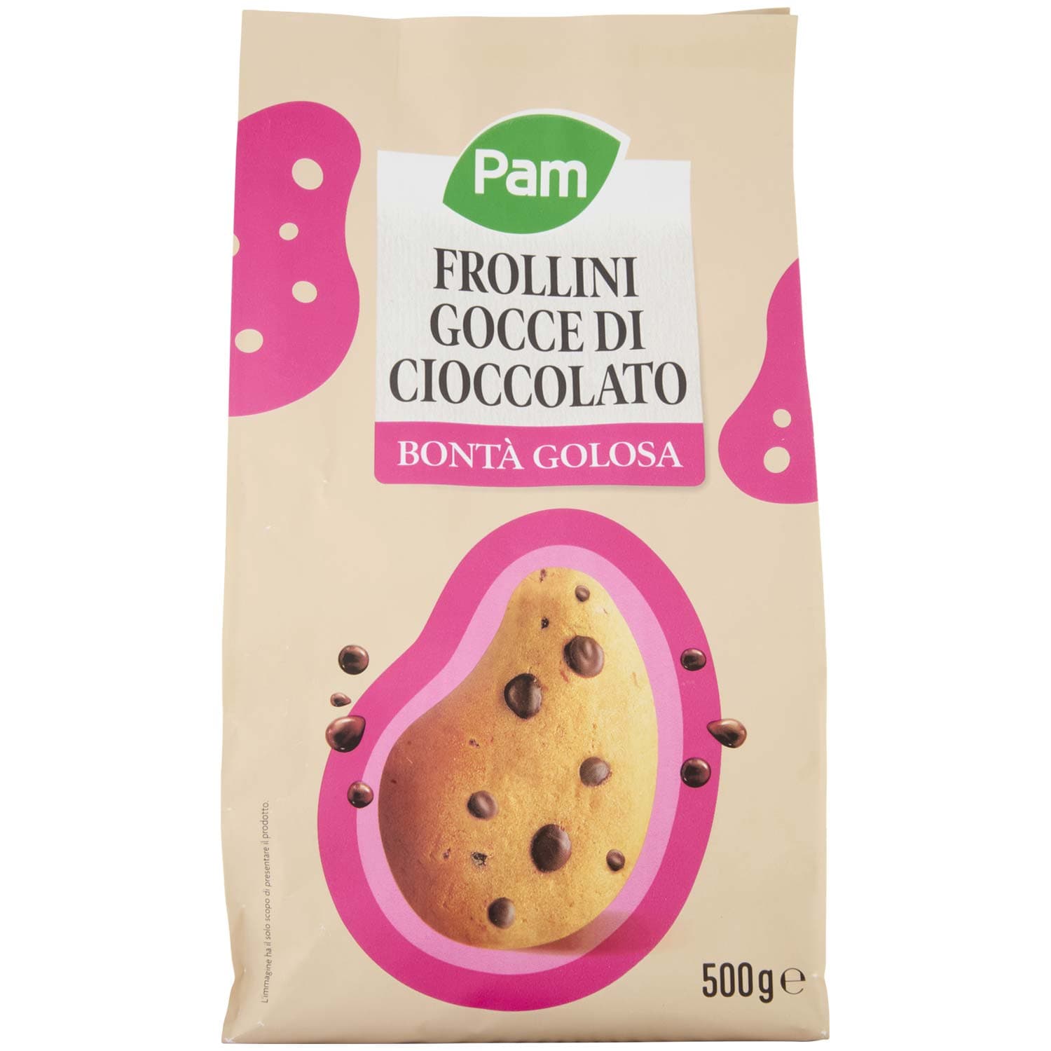 PAM Frollini Gocce di Cioccolato 500 g – immagine 3