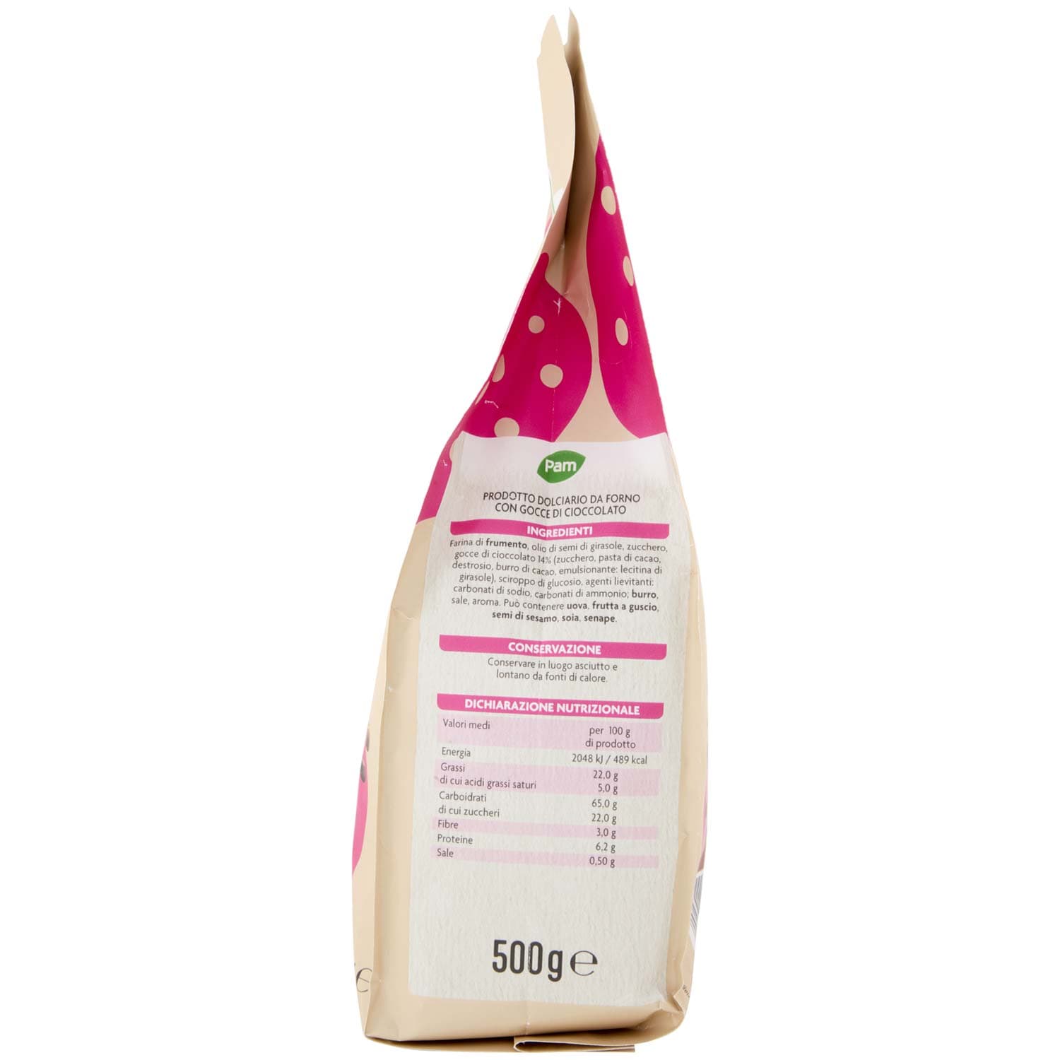 PAM Frollini Gocce di Cioccolato 500 g – immagine 6