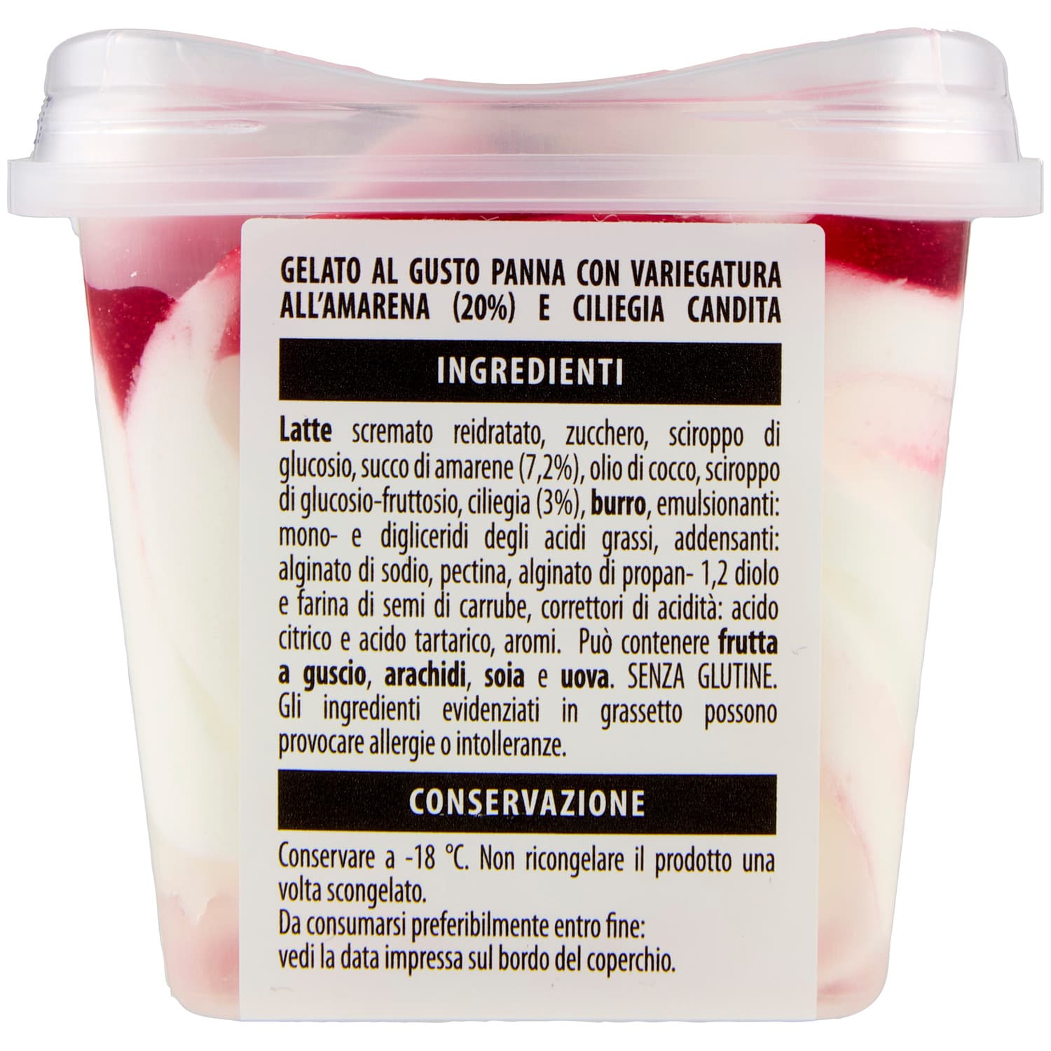 TESORI DELL'ARCA Affogato Amarena 80 g – immagine 6