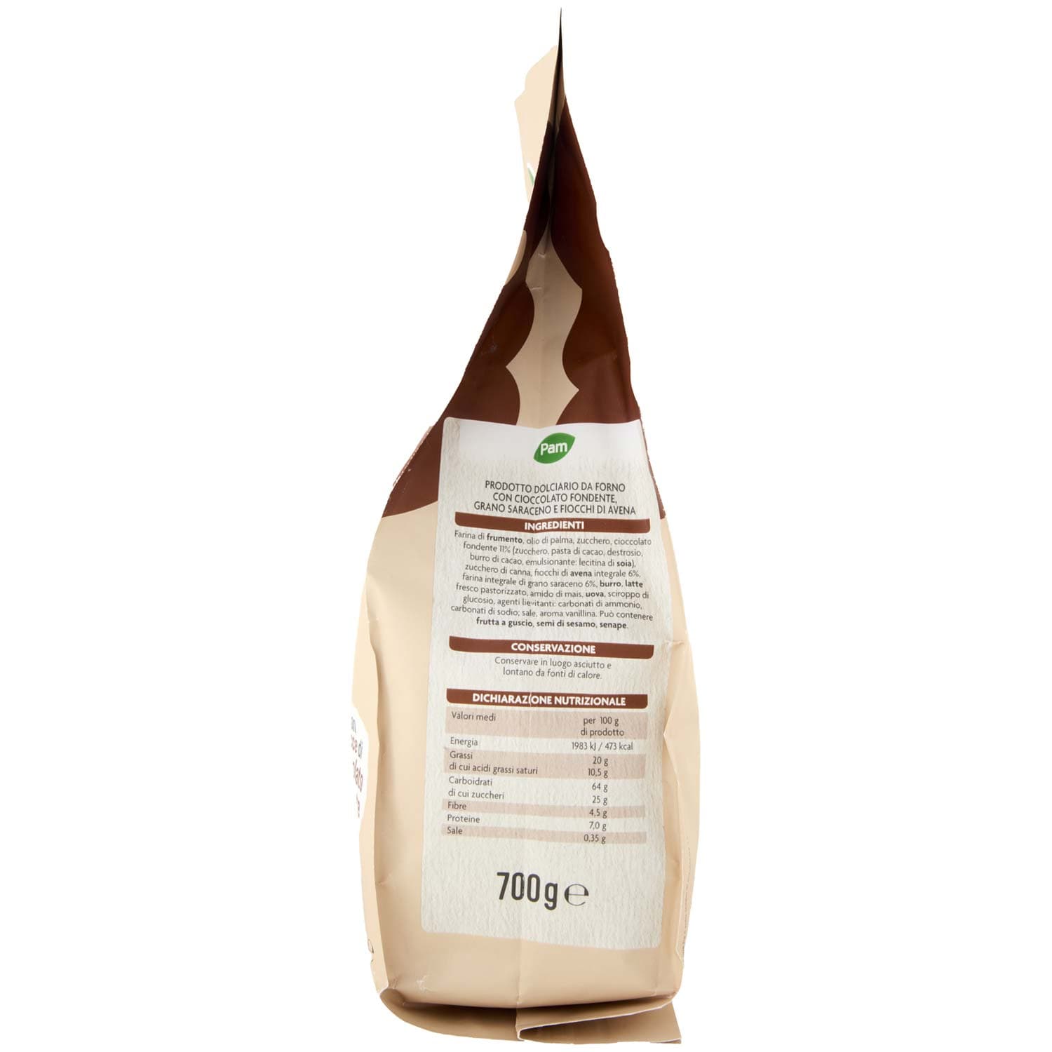 PAM Frollini Grano Saraceno con gocce di cioccolato fondente 700 g – immagine 6