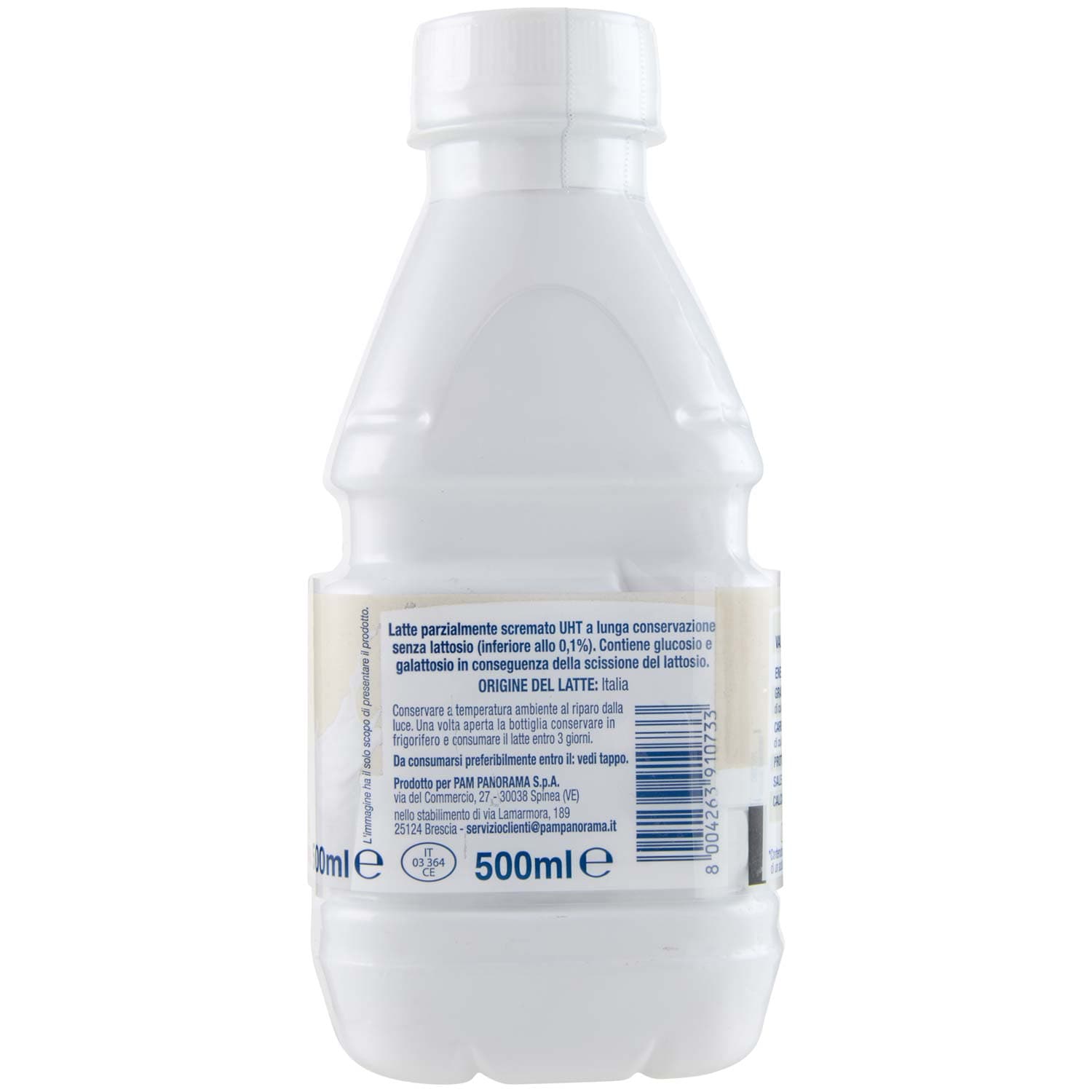 SEMPLICI E BUONI Senza Lattosio latte UHT Alta Digeribilità Parzialmente Scremato 500 ml – immagine 6
