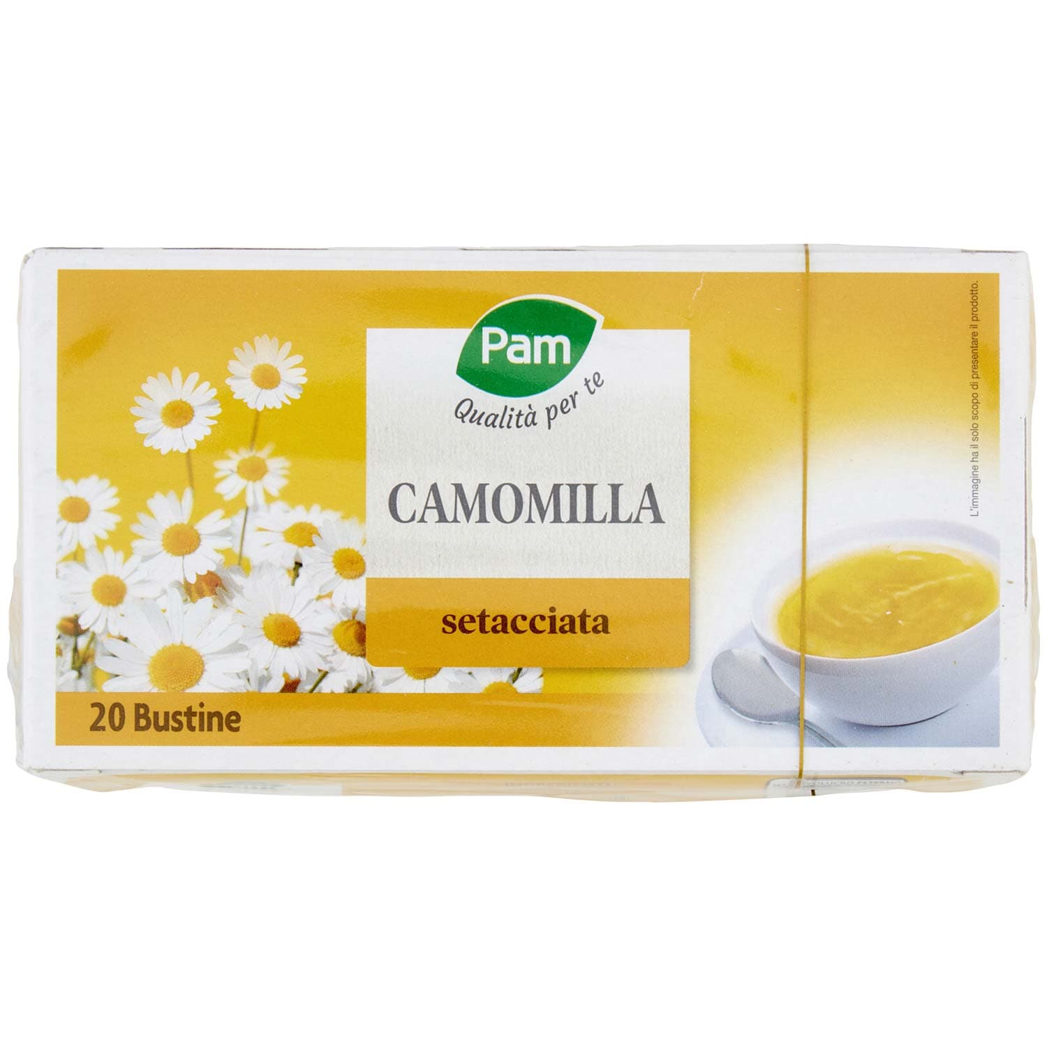 PAM PANORAMA Camomilla Setacciata 32g (1,6g x 20) – immagine 3
