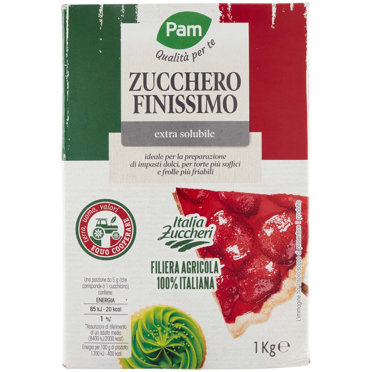 PAM Qualità per te Zucchero Finissimo 1 kg – immagine 3