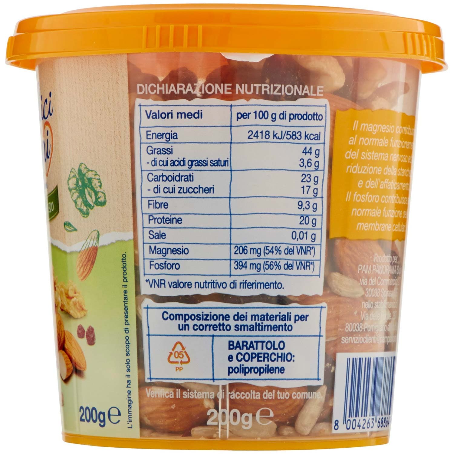 SEMPLICI E BUONI Fonte di Magnesio Mix Studio 200 g – immagine 6