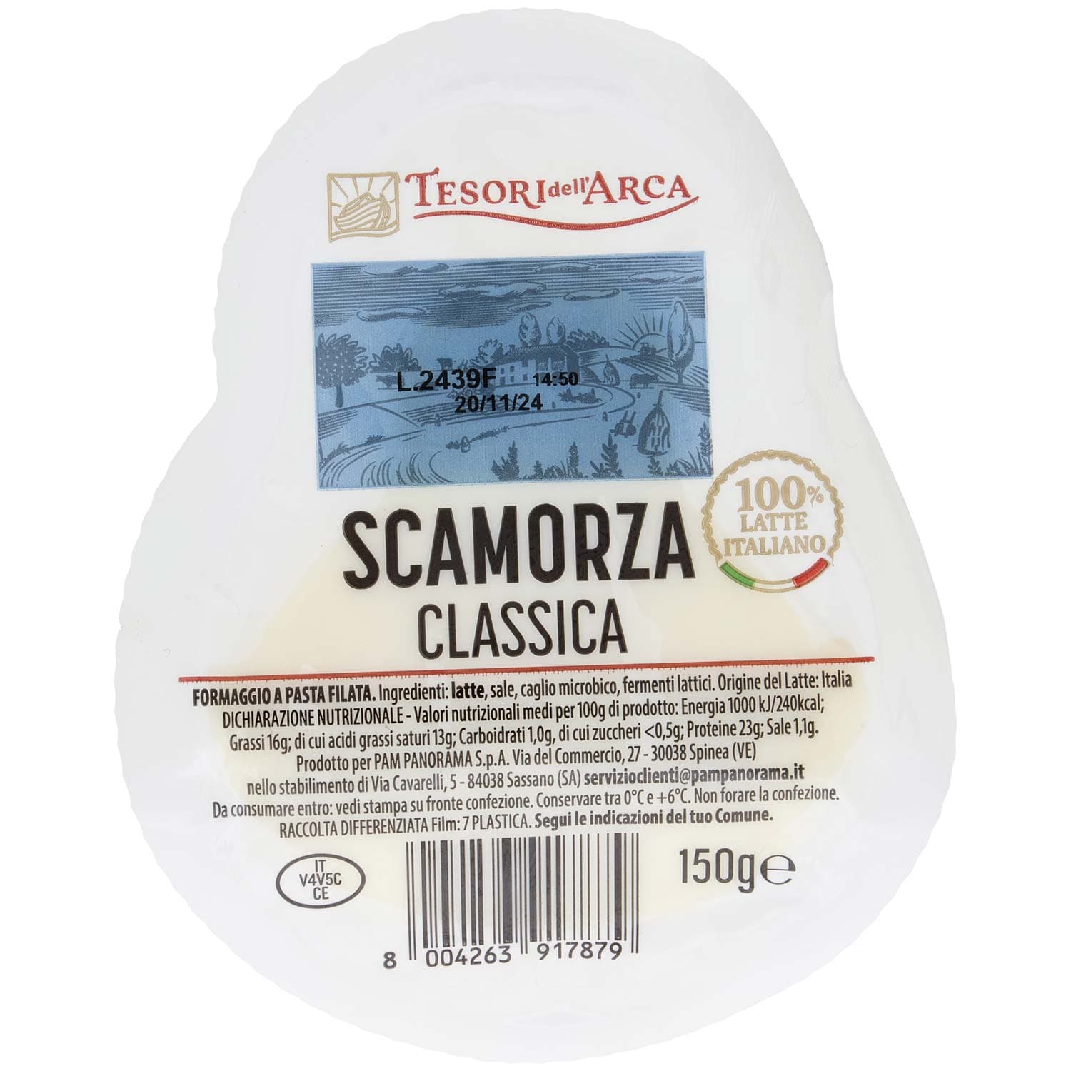 TESORI DELL'ARCA Scamorza Classica 150 g – immagine 3