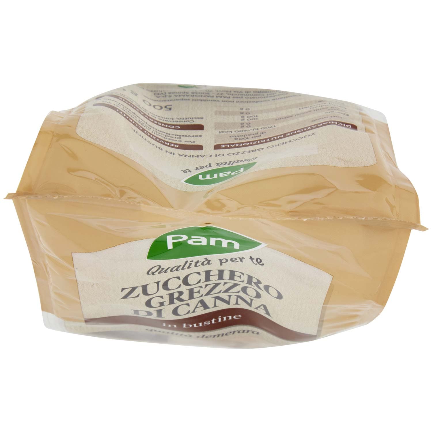 PAM PANORAMA Zucchero Grezzo di Canna in bustine 500 g – immagine 7
