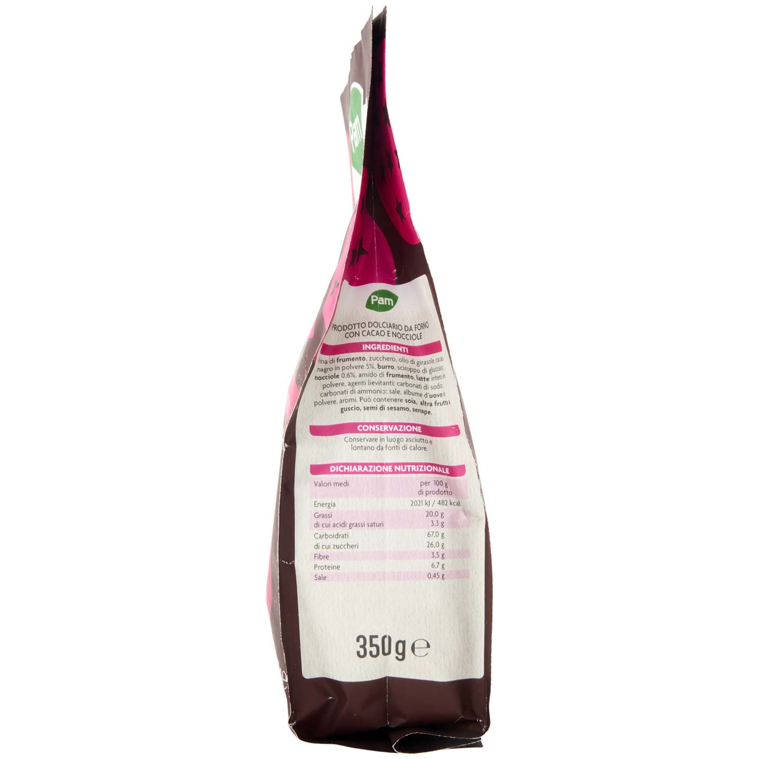 PAM Frollini Cacao Nocciole 350 g – immagine 6
