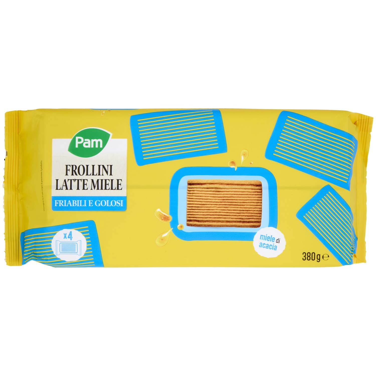 PAM Frollini Latte Miele 380 g – immagine 3