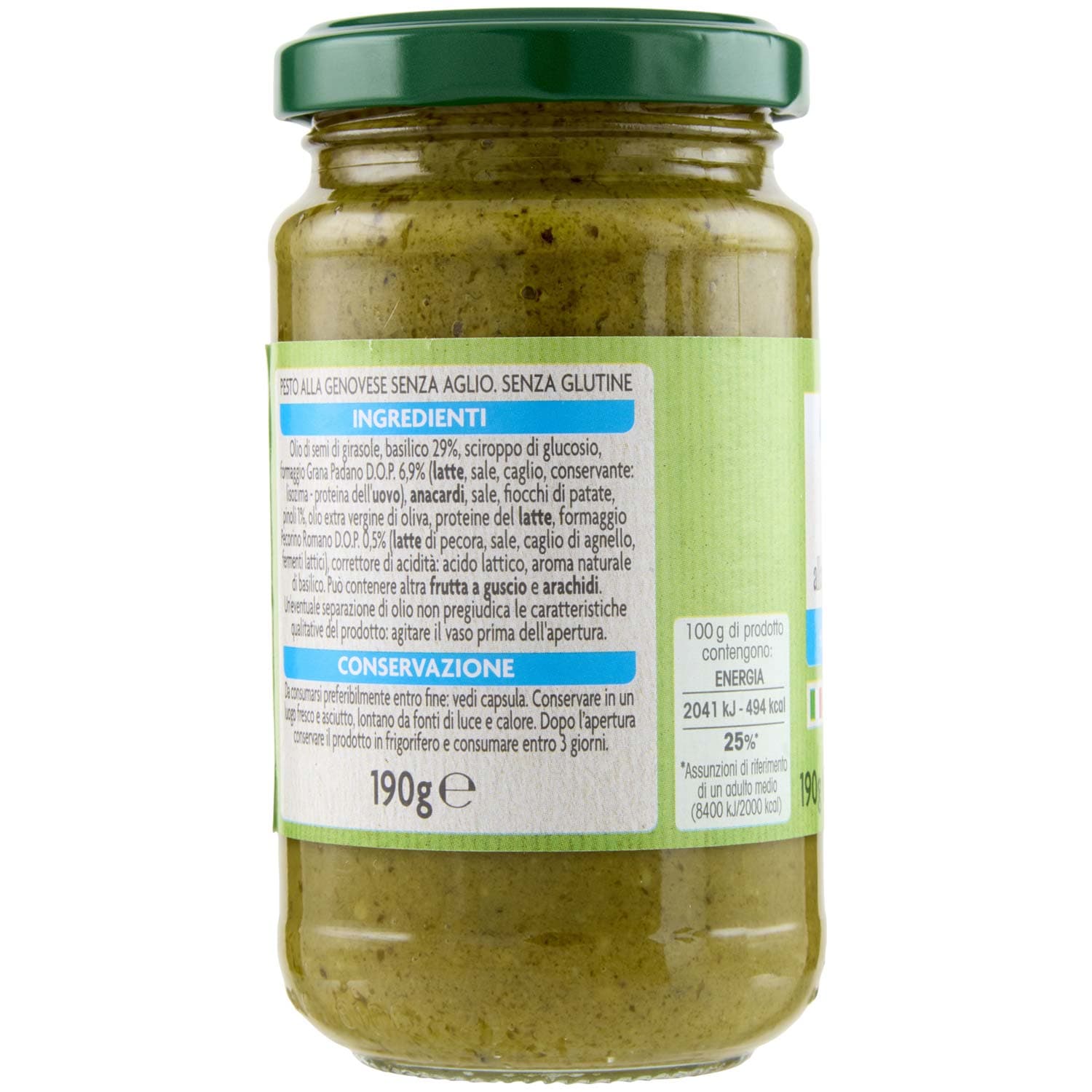 PAM Qualità per te Pesto alla Genovese senz'aglio 190 g – immagine 4