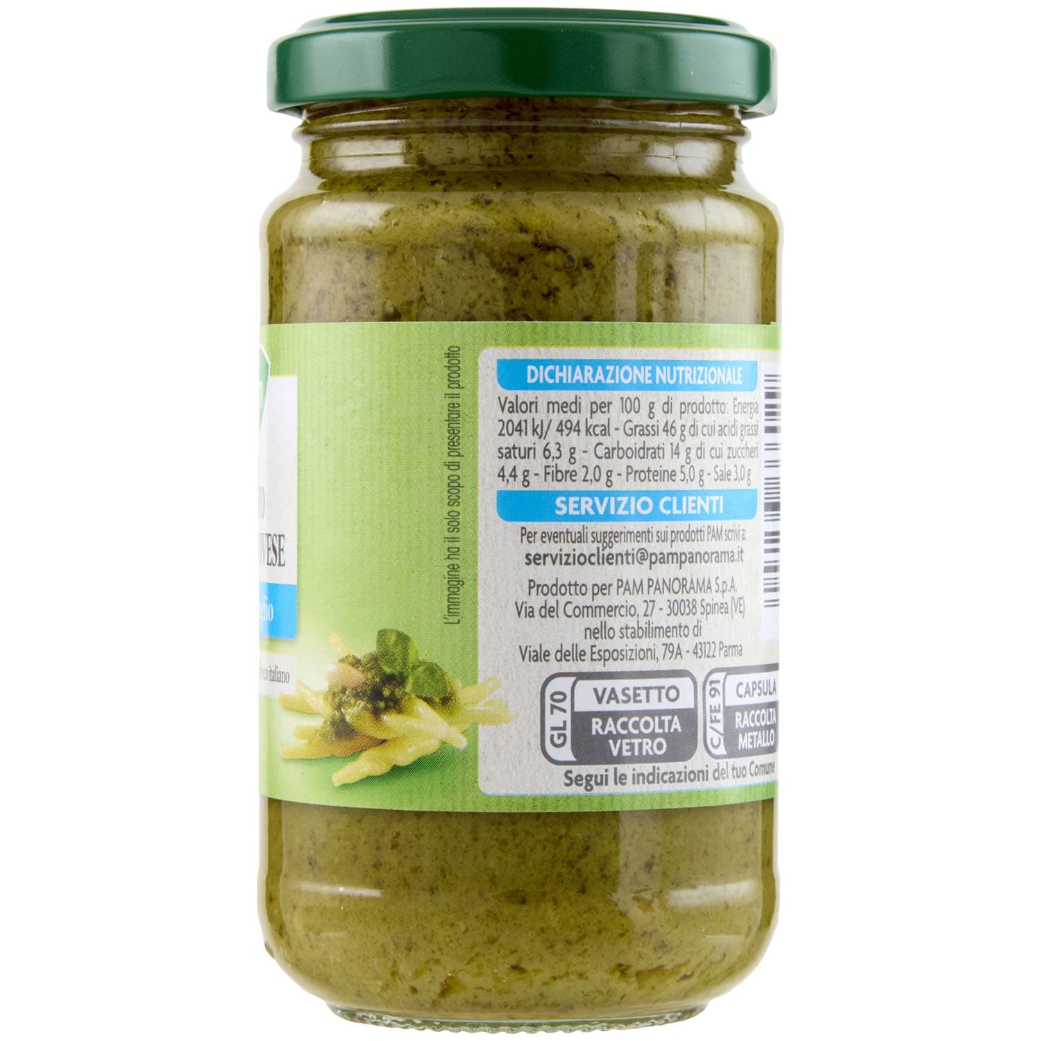 PAM Qualità per te Pesto alla Genovese senz'aglio 190 g – immagine 6