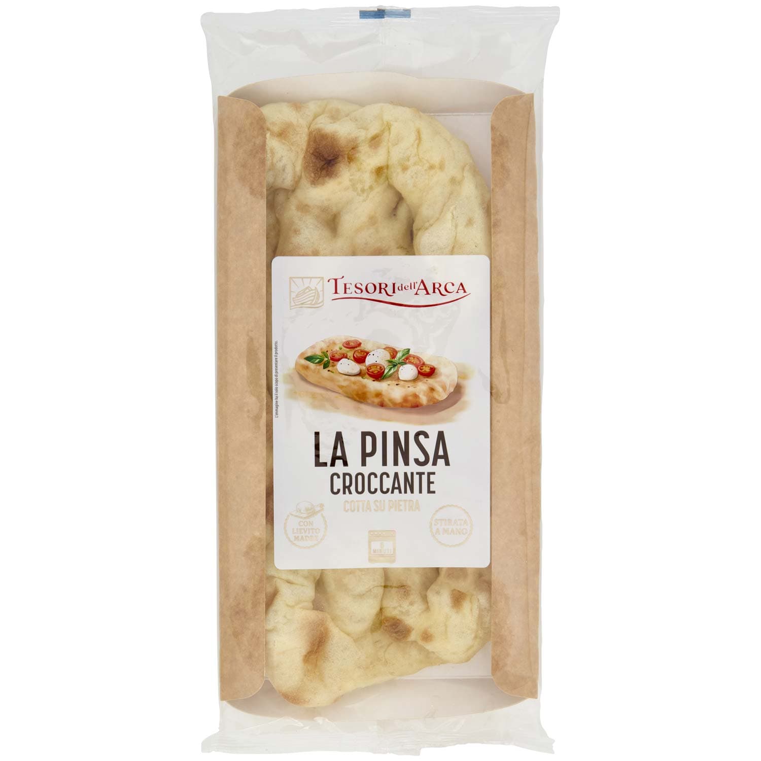 TESORI DELL'ARCA la Pinsa Croccante Cotta su Pietra 260 g – immagine 3