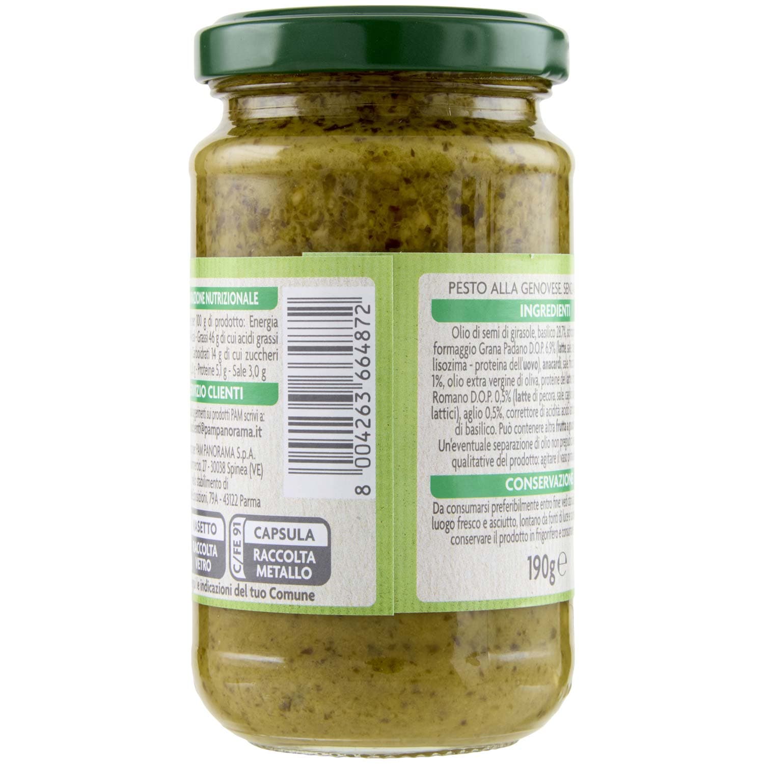 PAM Qualità per te Pesto alla Genovese 190 g – immagine 5