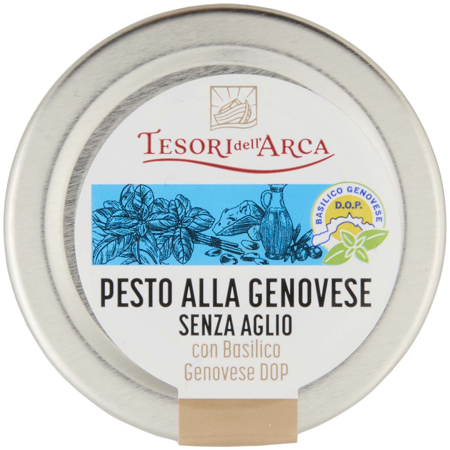 TESORI DELL'ARCA Pesto alla Genovese Senza Aglio 130 g – immagine 7