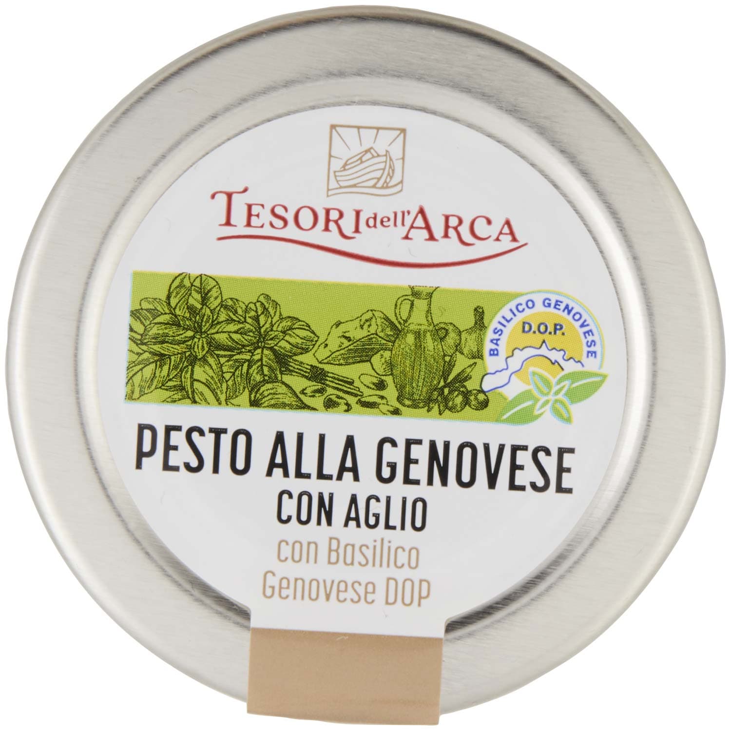 TESORI DELL'ARCA Pesto alla Genovese con Aglio 130 g – immagine 7