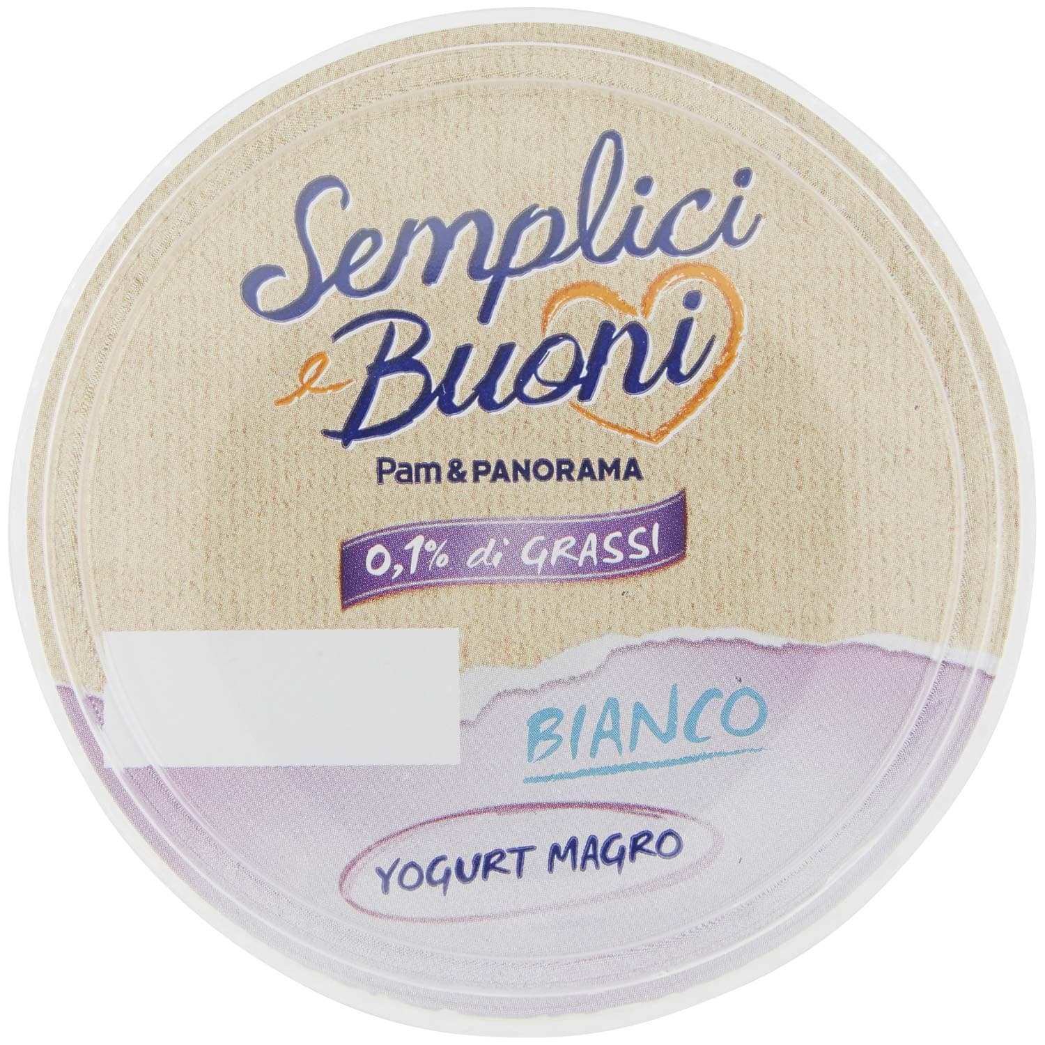 SEMPLICI E BUONI 0,1% di Grassi Yogurt Magro Bianco 500 g – immagine 7