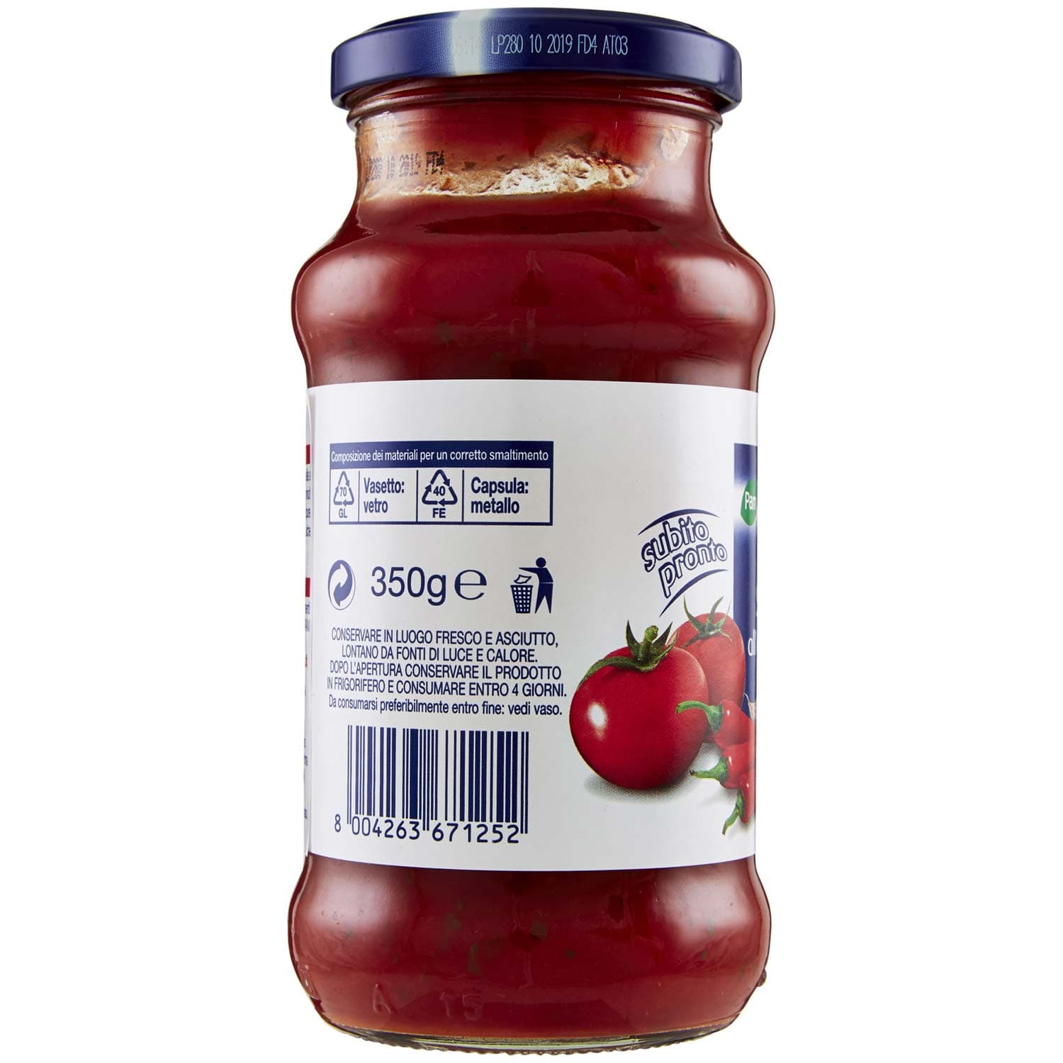 PAM PANORAMA Sugo all'arrabbiata 350 g – immagine 4