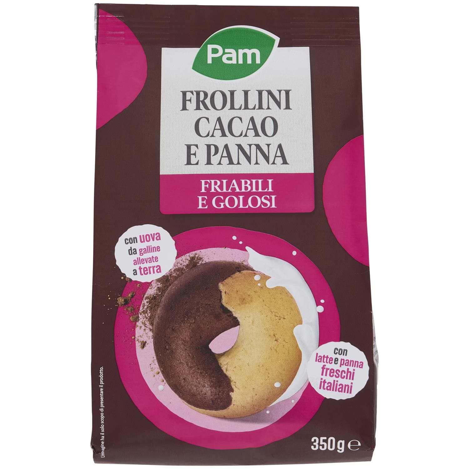 PAM Frollini Cacao e Panna 350 g – immagine 3