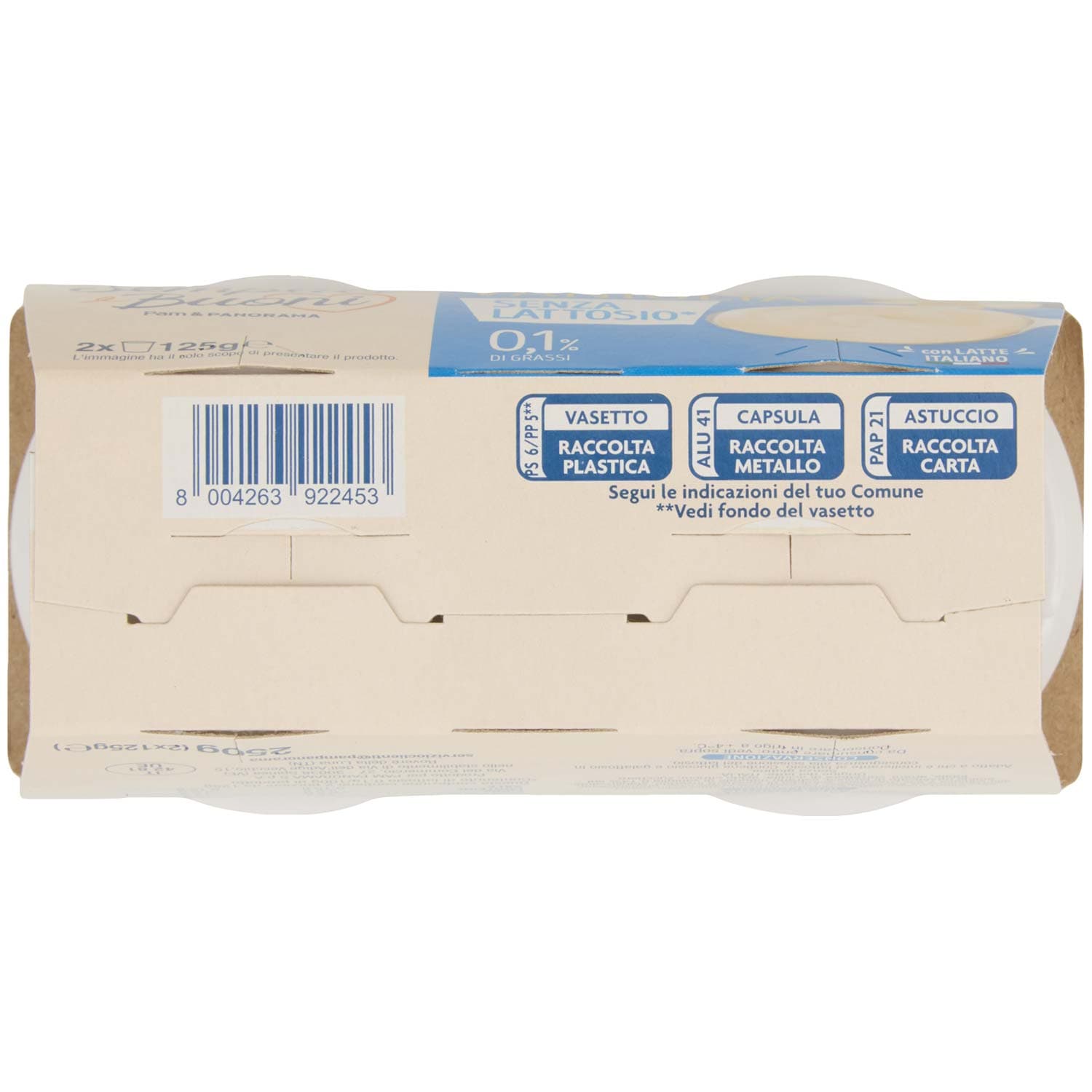 SEMPLICI E BUONI Senza Lattosio Yogurt Magro Vaniglia 2 x 125 g – immagine 8