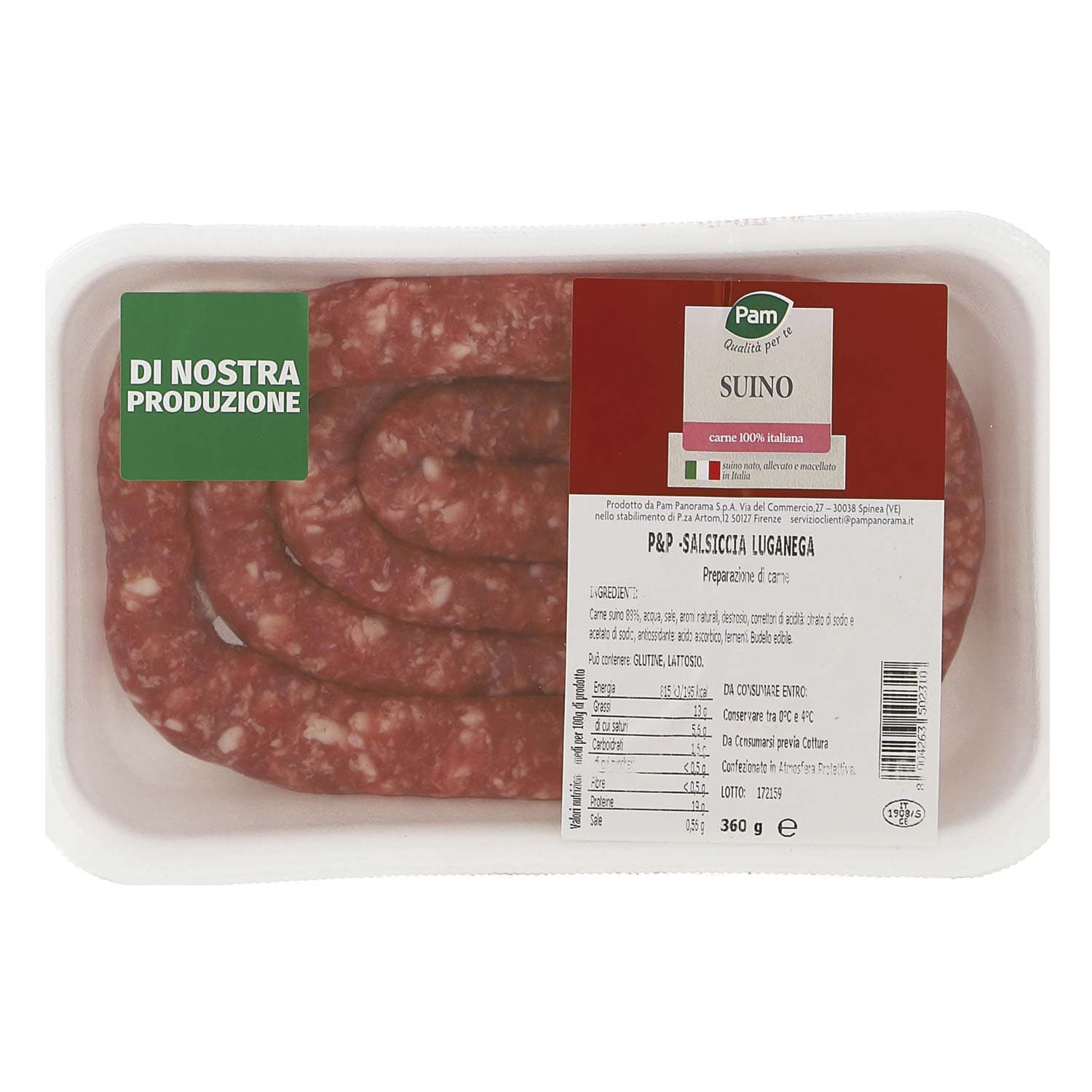 Salsiccia luganega di suino – immagine 4