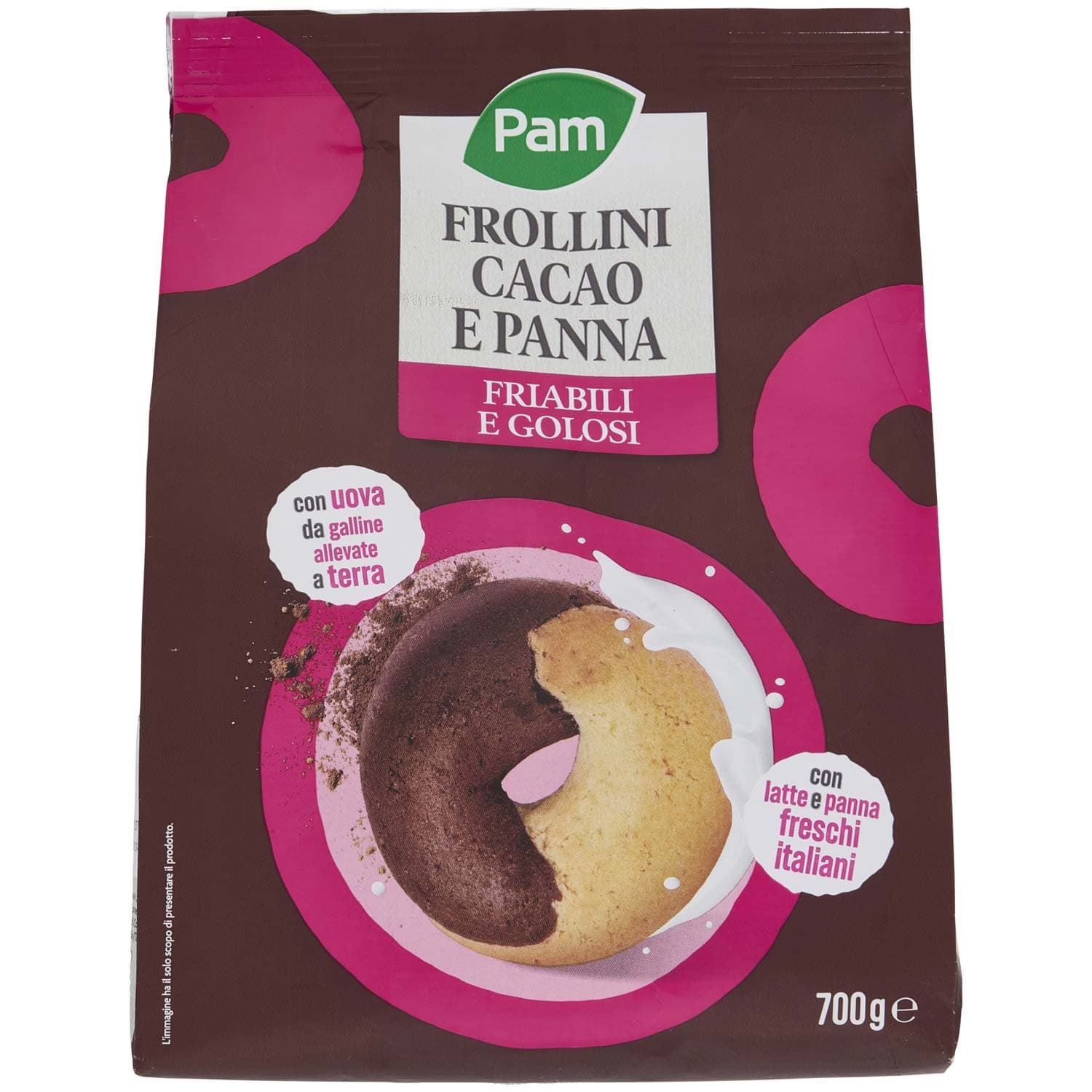 PAM Frollini Cacao e Panna 700 g – immagine 3