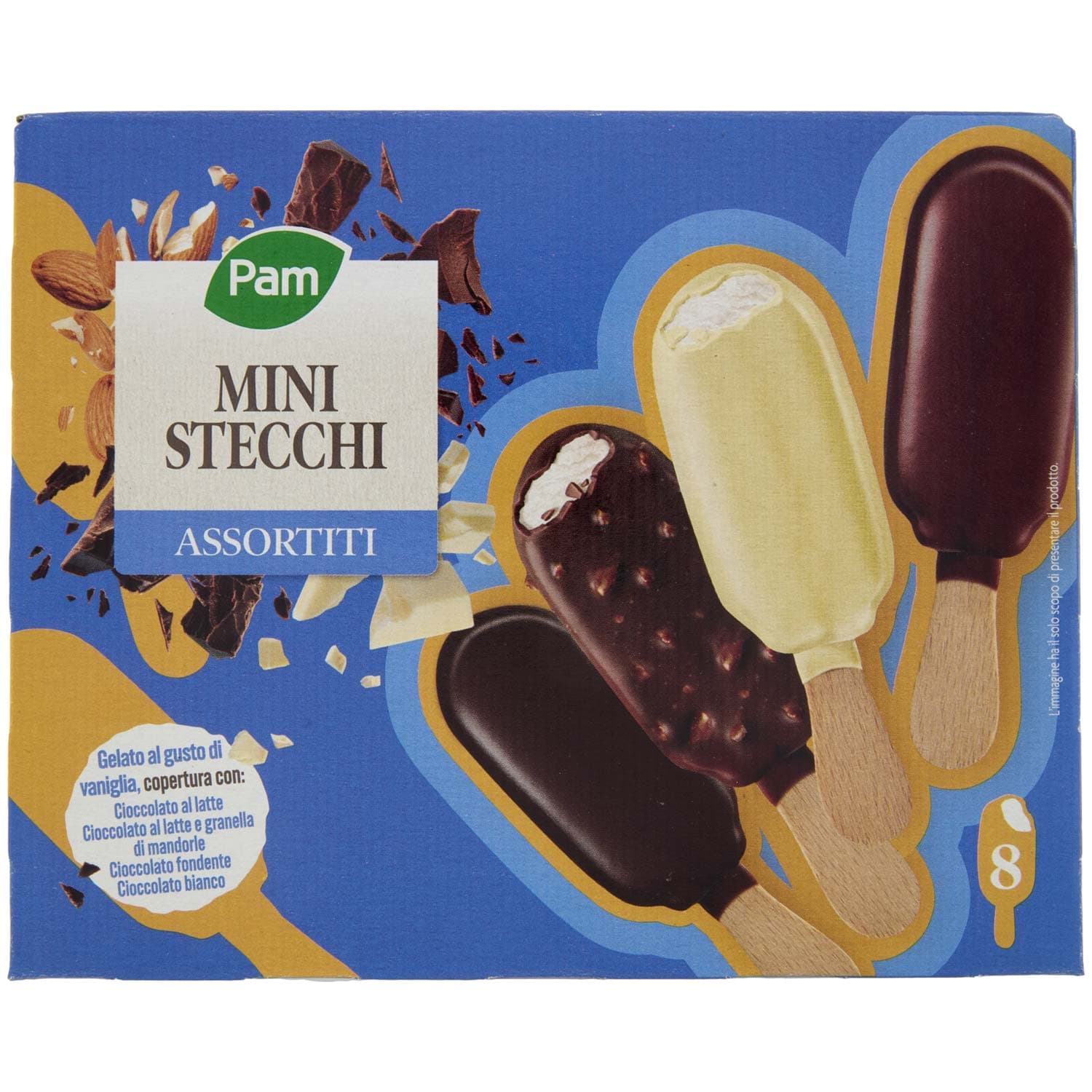 PAM Mini Stecchi Assortiti 8 x 40 g – immagine 3