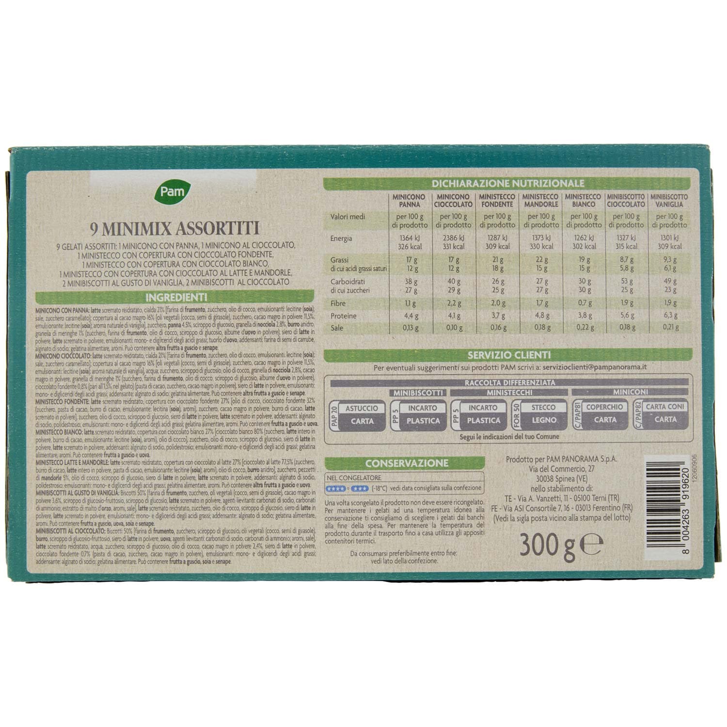 PAM Minimix Assortiti 9 gelati 300 g – immagine 5