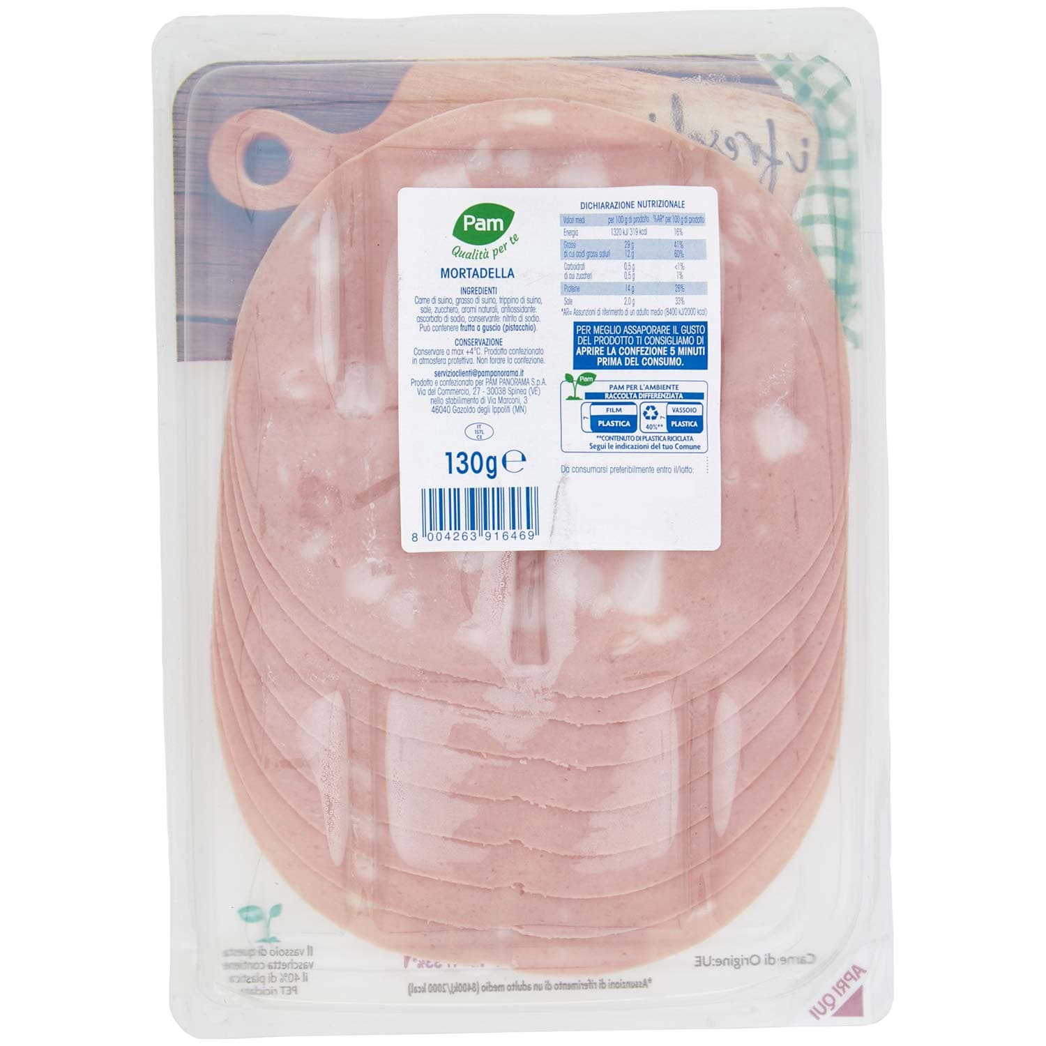 PAM Qualità per te gli Affettati Mortadella 130 g – immagine 5