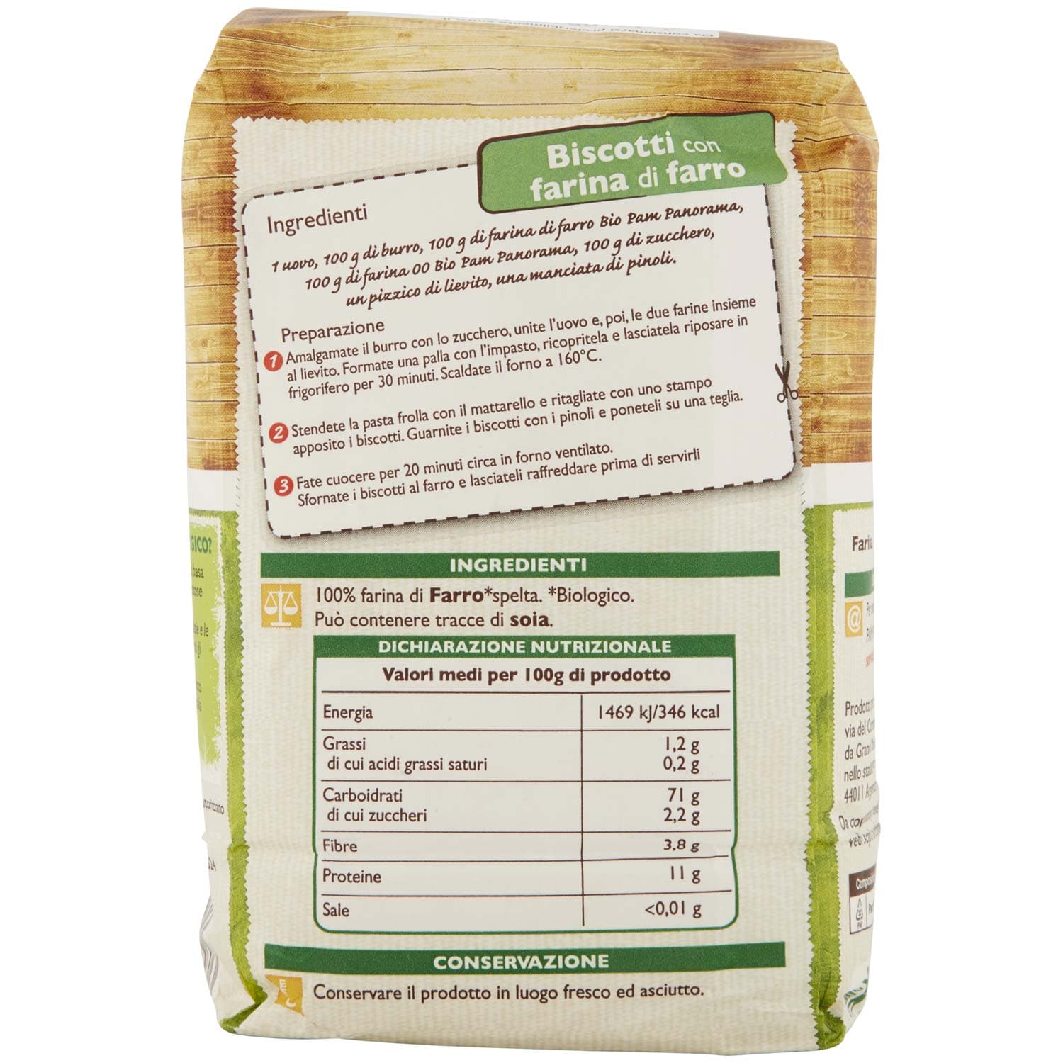BIO Farina di farro 1 Kg – immagine 5