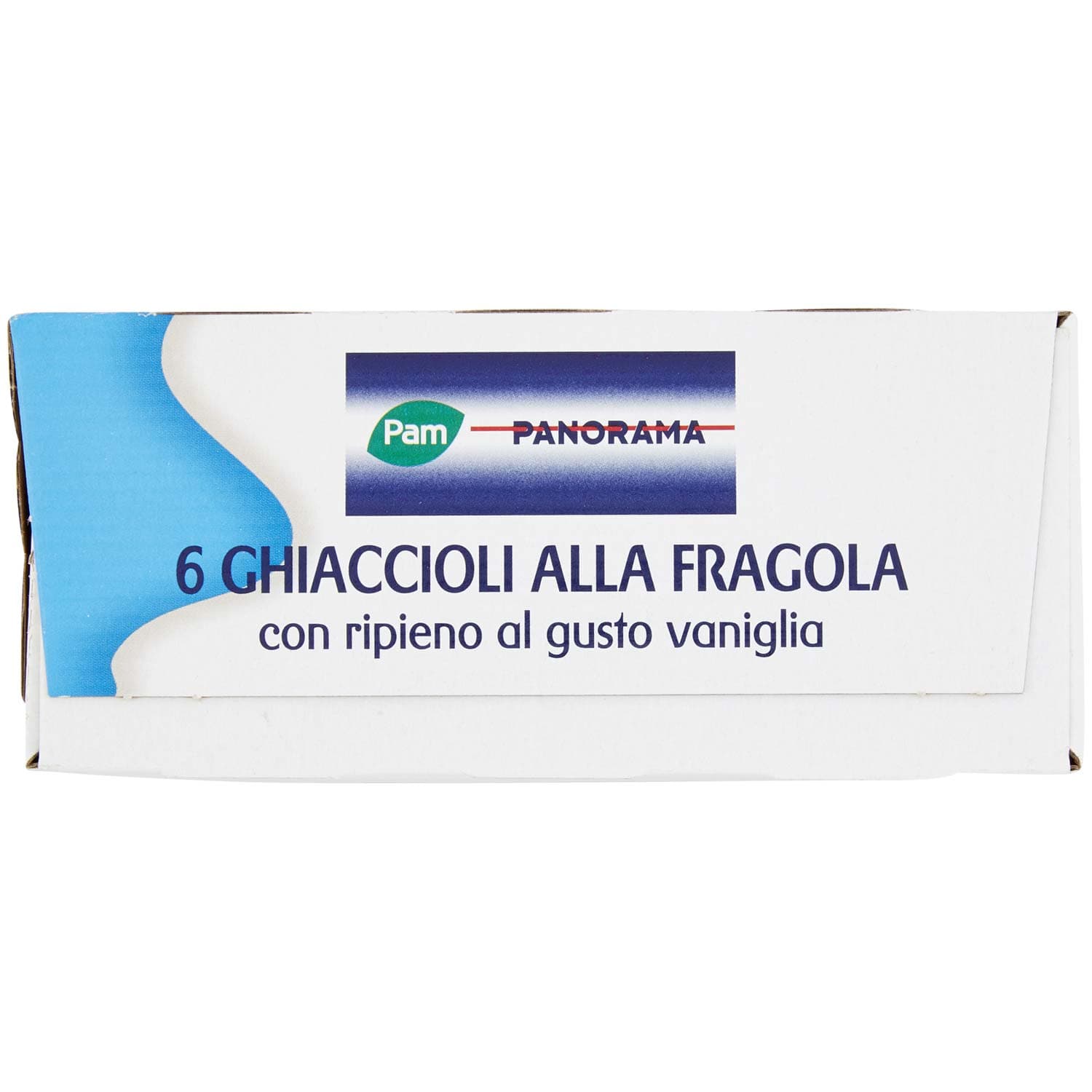 PAM PANORAMA Ghiaccioli alla fragola con ripieno al gusto vaniglia 300g (50g x 6) – immagine 4