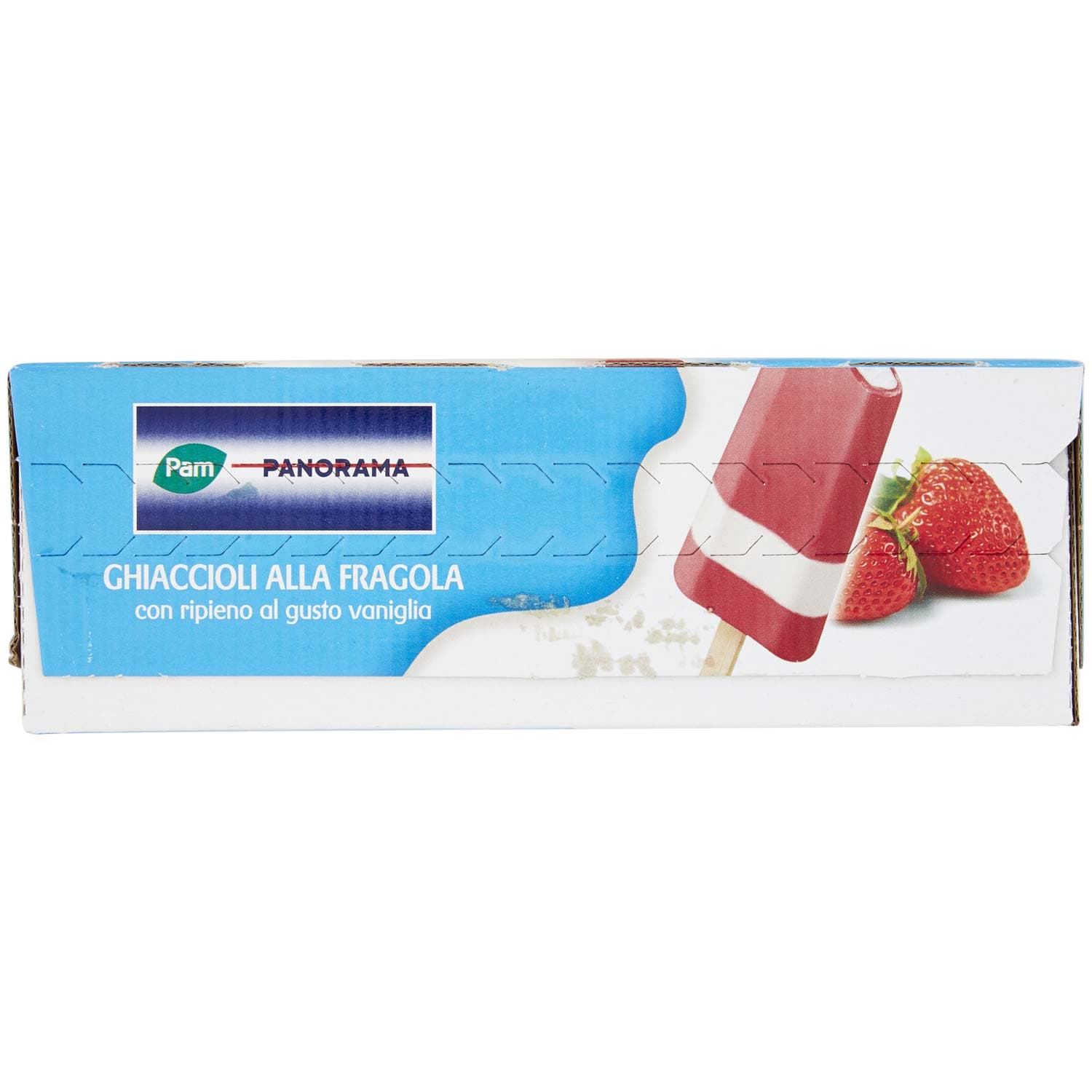 PAM PANORAMA Ghiaccioli alla fragola con ripieno al gusto vaniglia 300g (50g x 6) – immagine 7