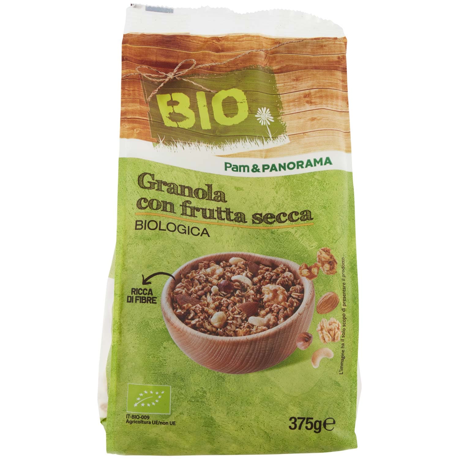 BIO Granola con frutta secca Biologica 375 g – immagine 3