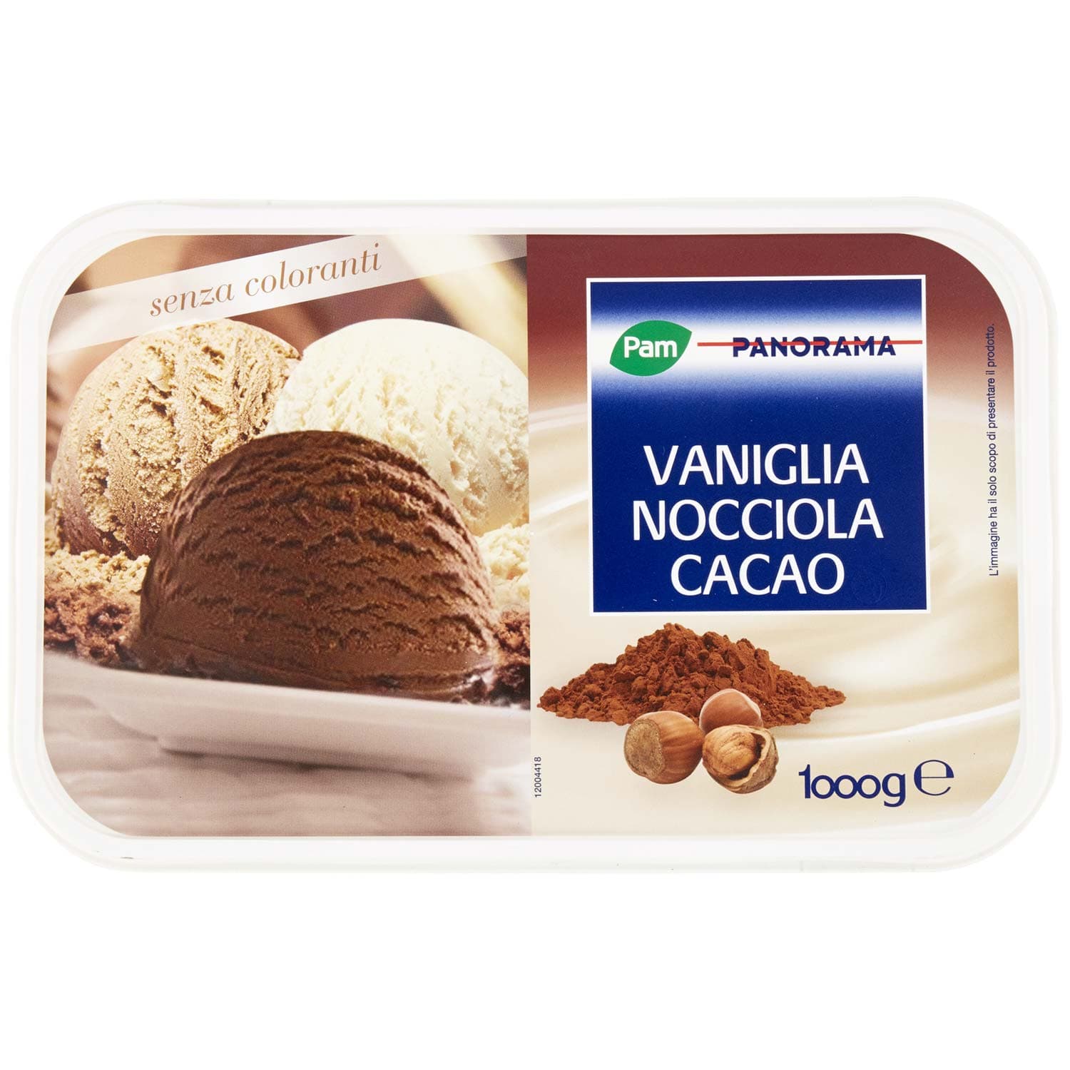 PAM PANORAMA Vaniglia Nocciola Cacao 1 kg – immagine 3