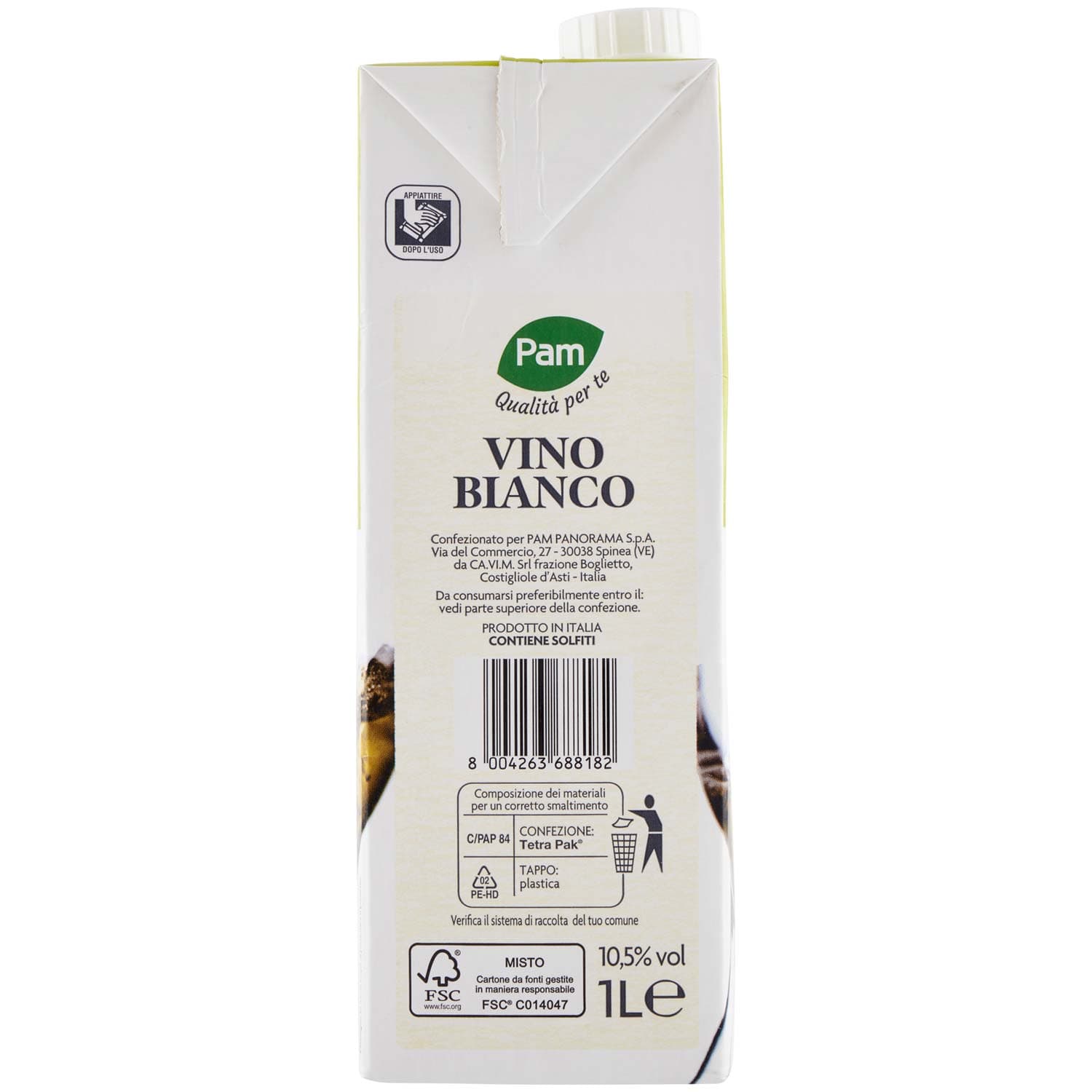 PAM PANORAMA Vino bianco 1 L – immagine 4