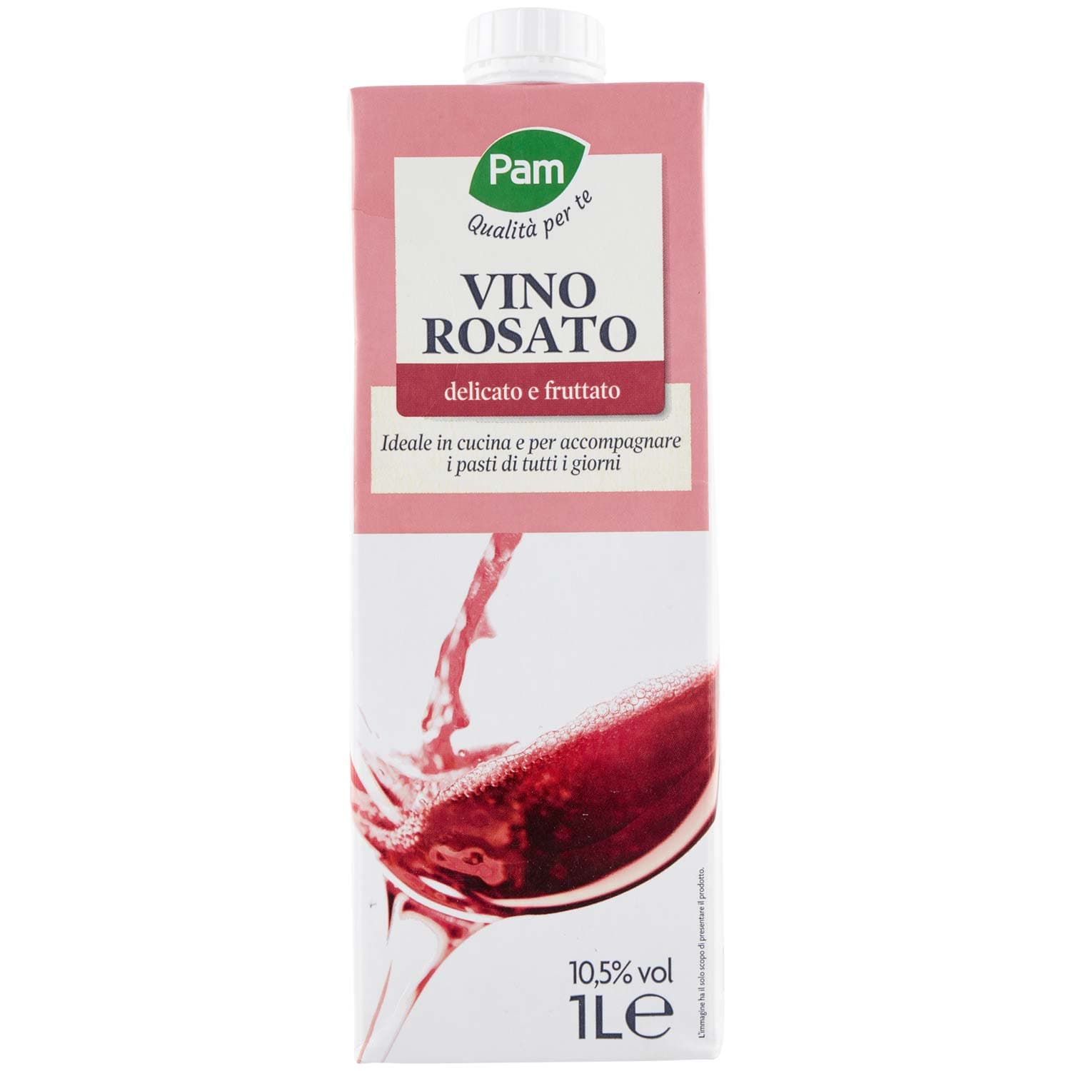 PAM Qualità per te Vino Rosato 1 L – immagine 3