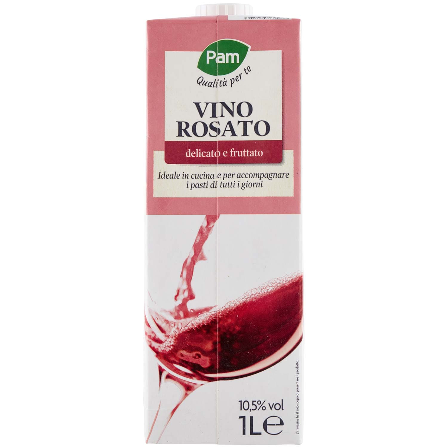 PAM Qualità per te Vino Rosato 1 L – immagine 5